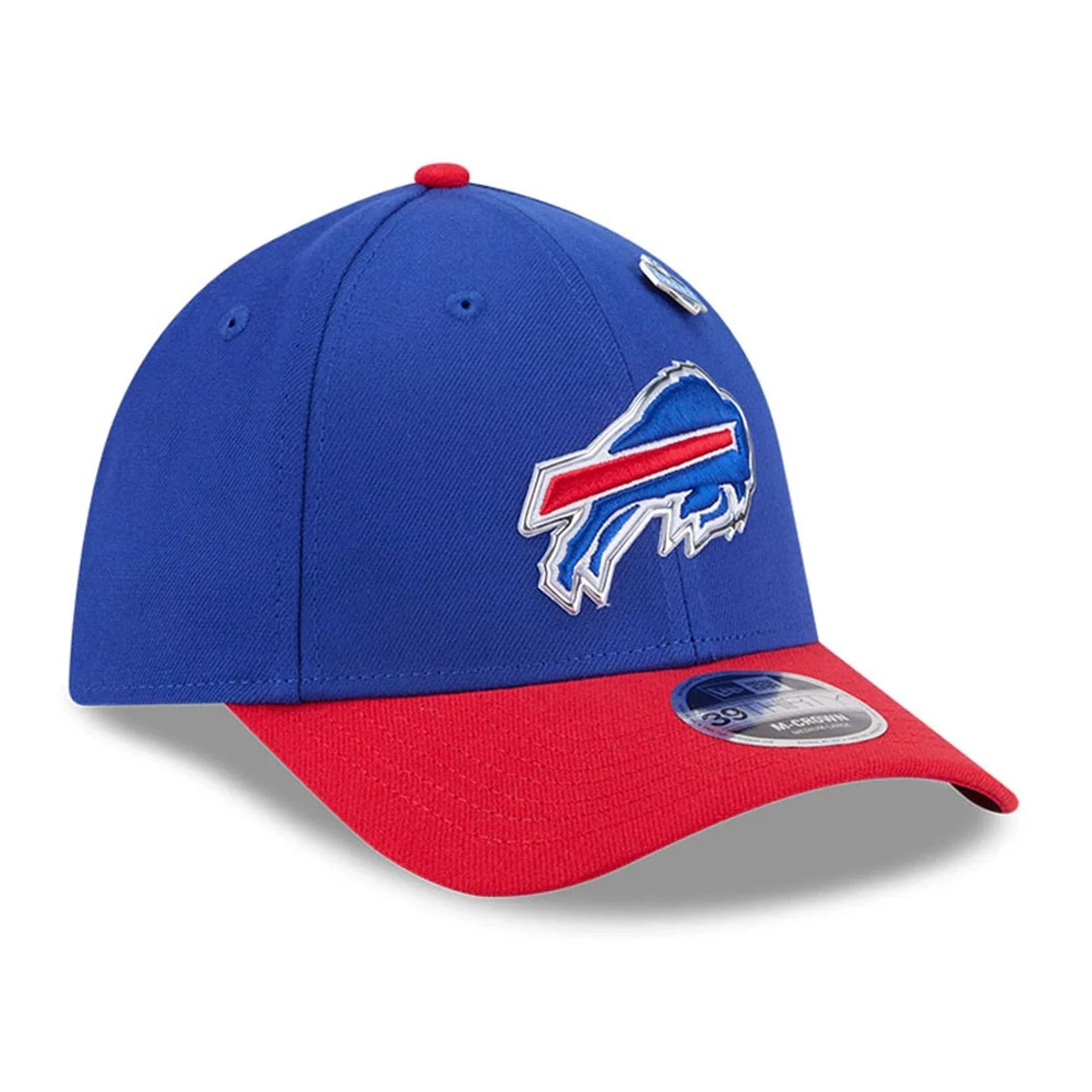 Buffalo Bills NFL Draft 2026 Blue 39THIRTY M-Crown Stretch Fit Cap - Image 4