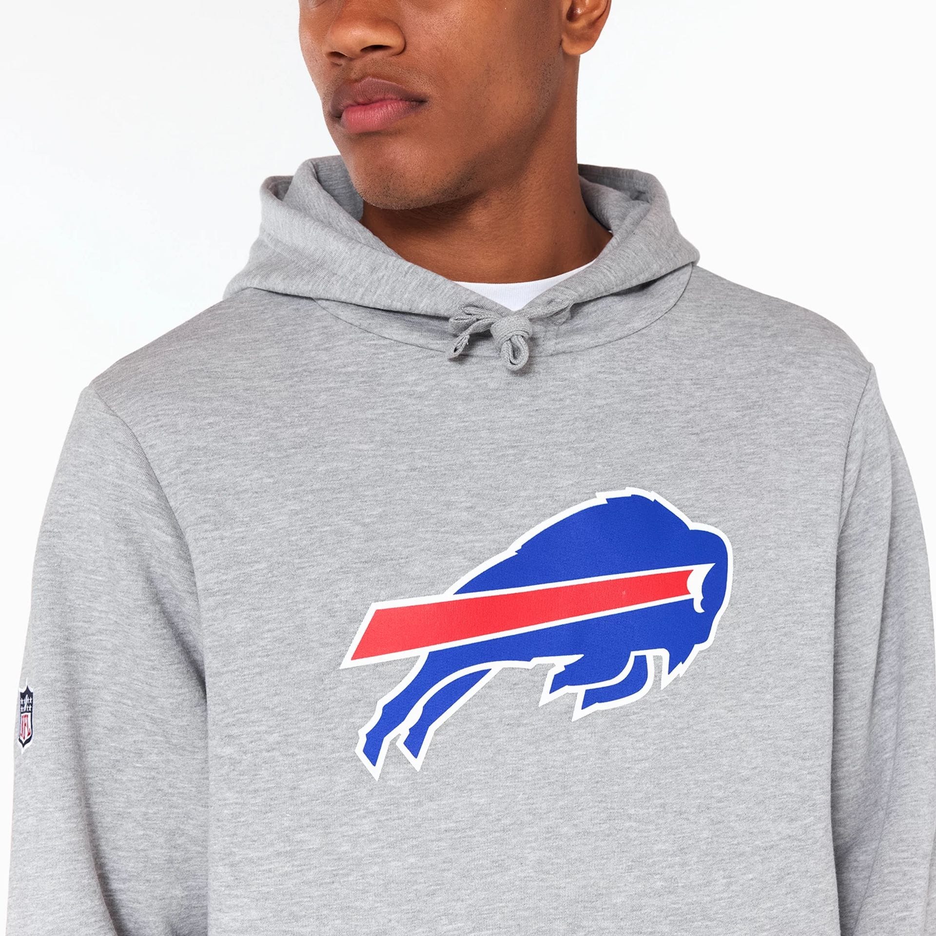 Buffalo Bills NFL Grey Pullover Hoodie - Image 2