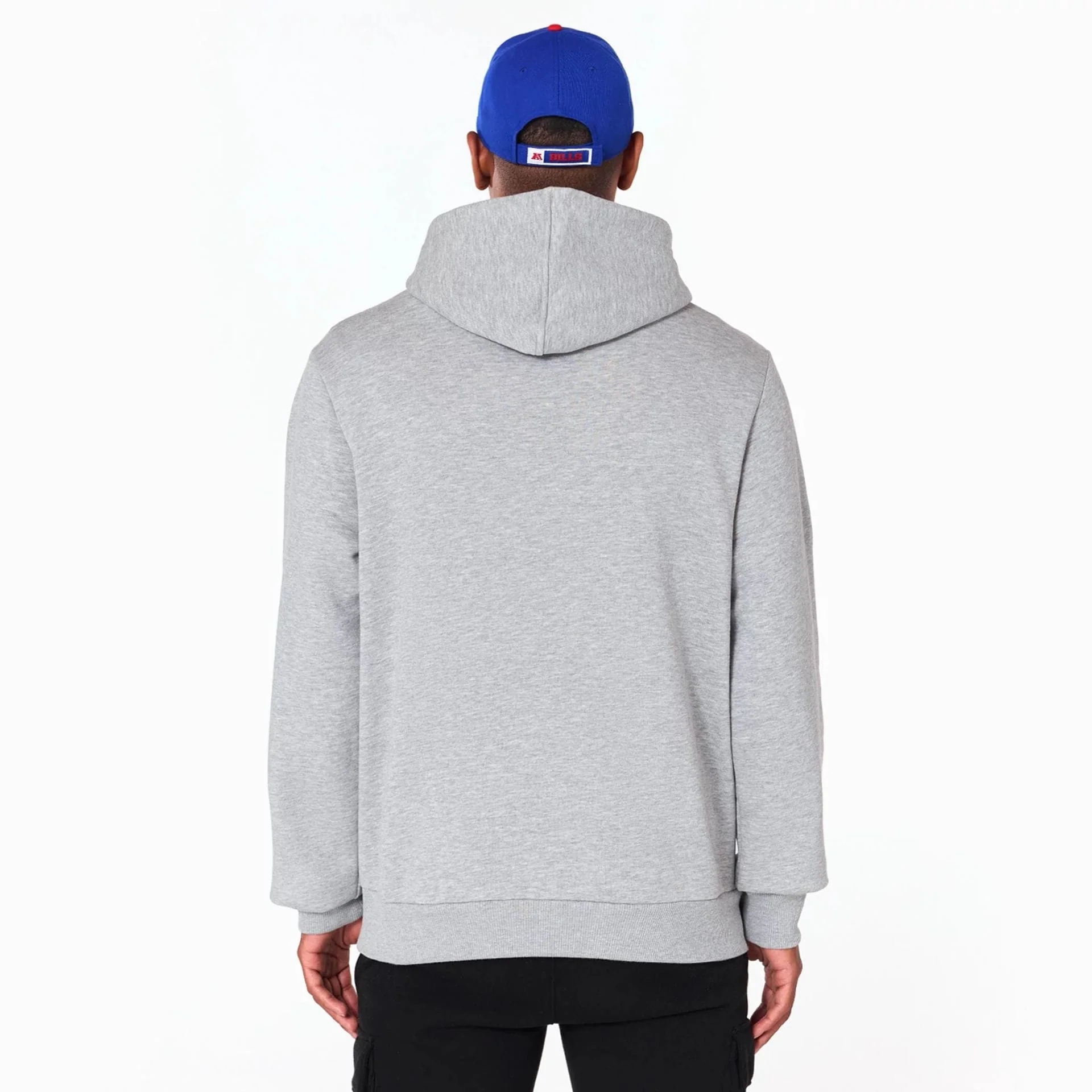 Buffalo Bills NFL Grey Pullover Hoodie - Image 7