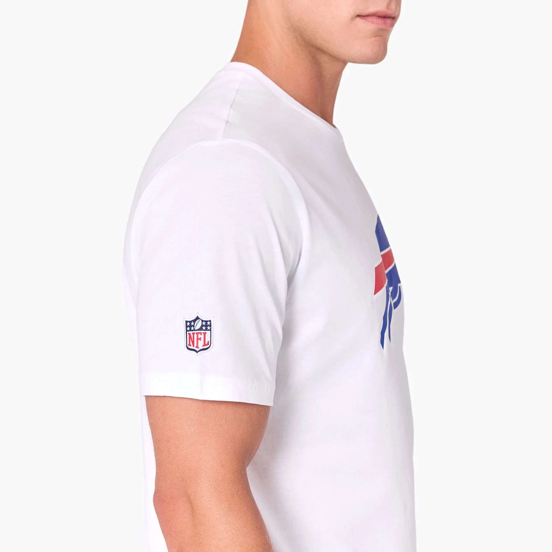 Buffalo Bills NFL White T-Shirt - Image 3