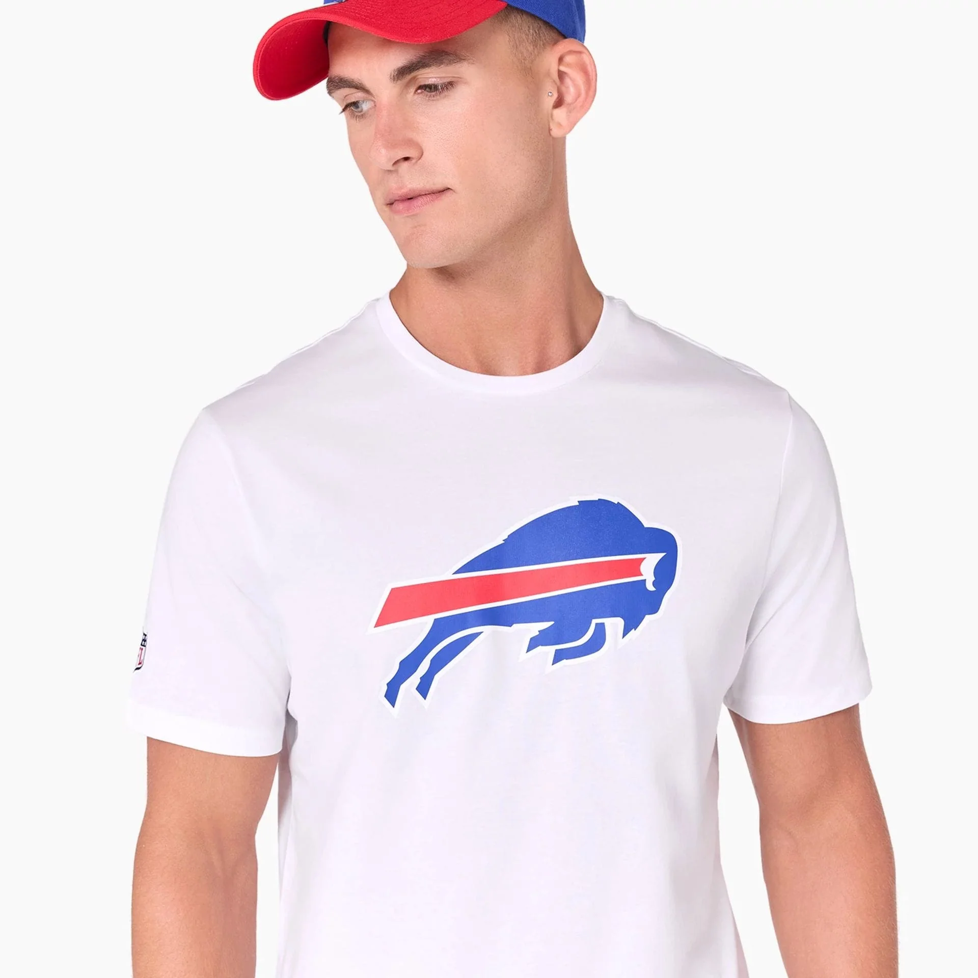 Buffalo Bills NFL White T-Shirt - Image 5