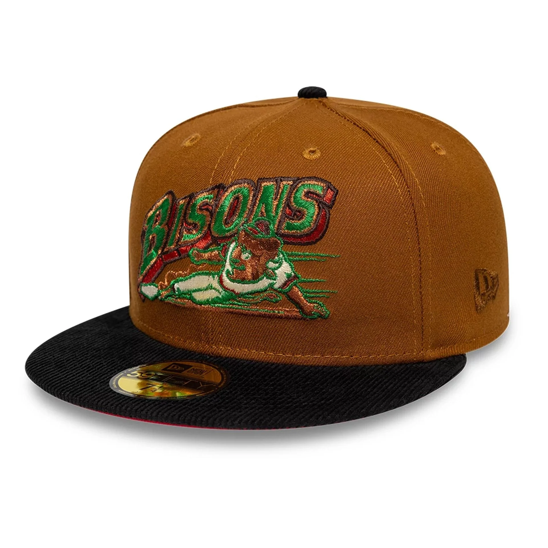Buffalo Bisons MiLB Hometown Brown 59FIFTY Fitted Cap - Image 4