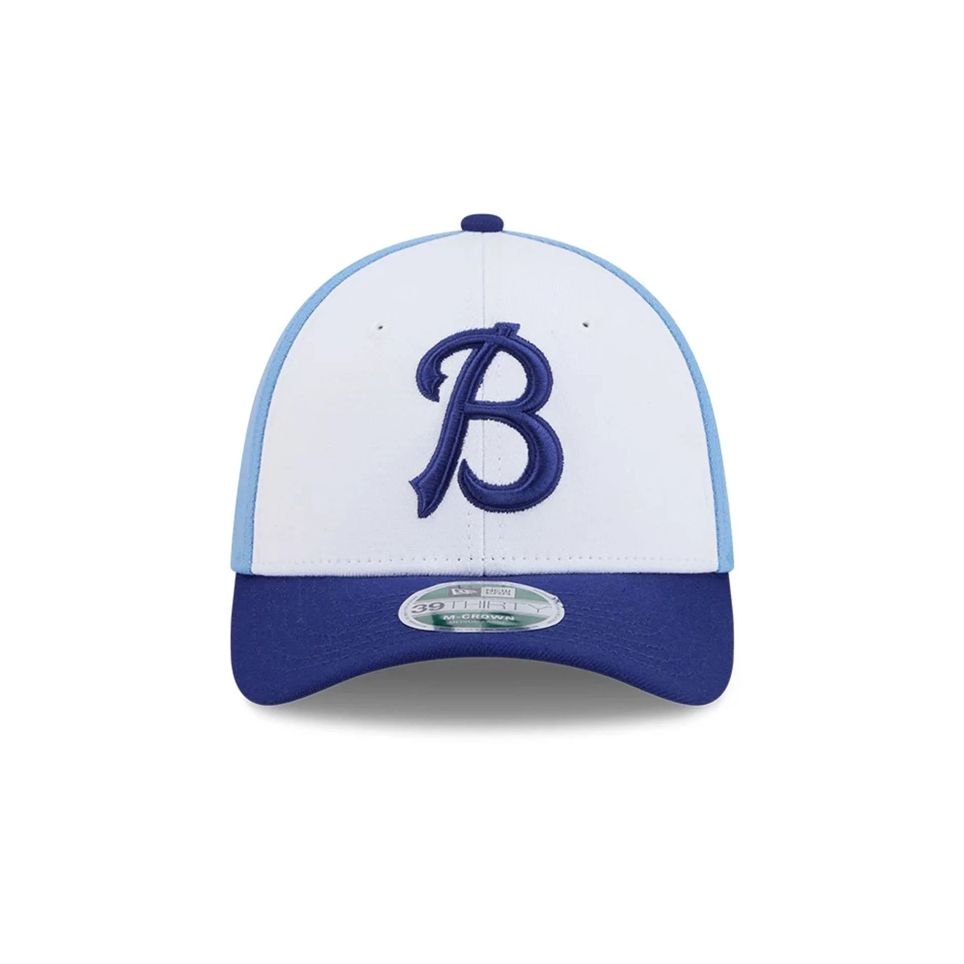 Buffalo Bisons MiLB On Field Blue 39THIRTY M-Crown Stretch Fit Cap - Image 3