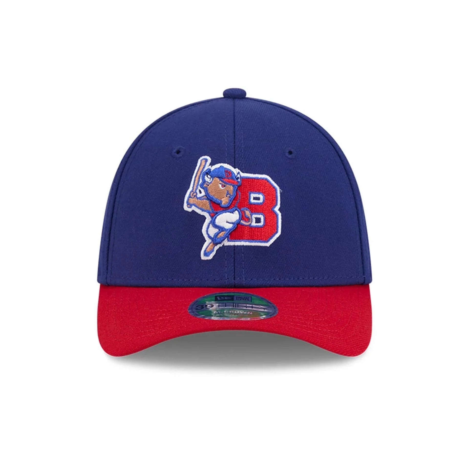 Buffalo Bisons MiLB On Field Dark Blue 39THIRTY M-Crown Stretch Fit Cap - Image 3