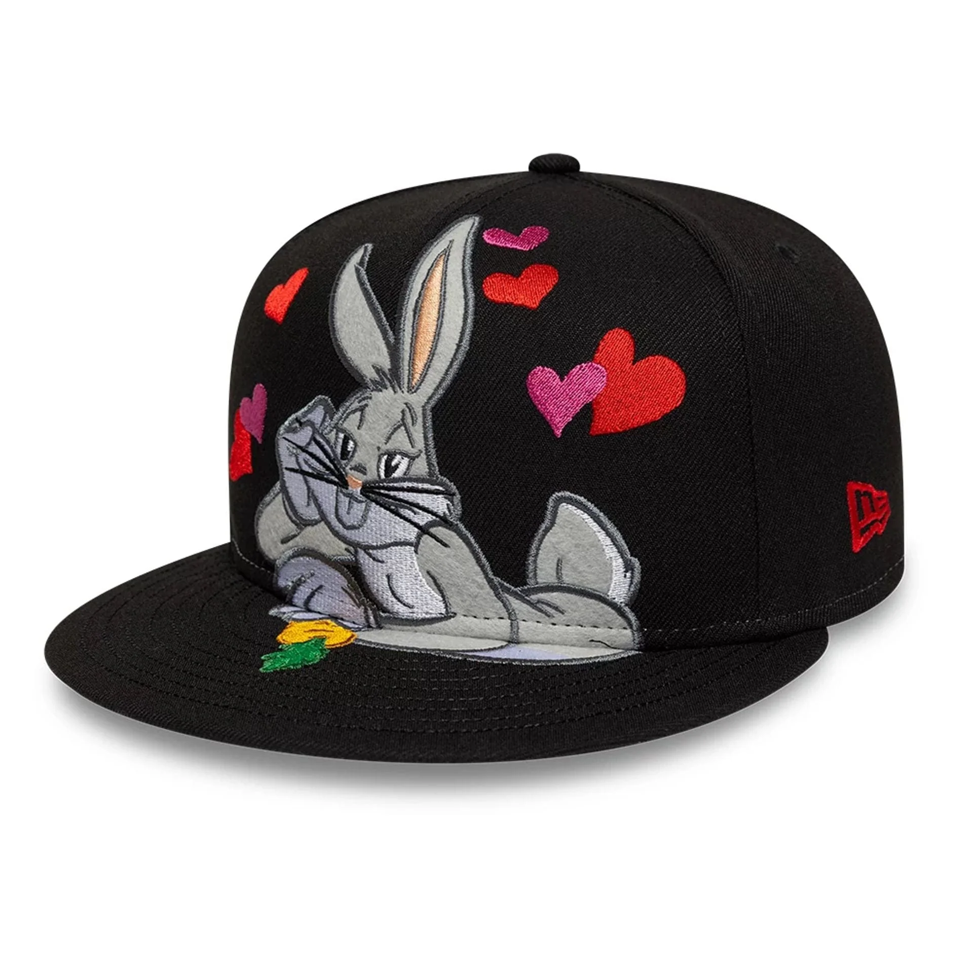 Bugs Bunny Heart Black 59FIFTY Fitted Cap - Image 5