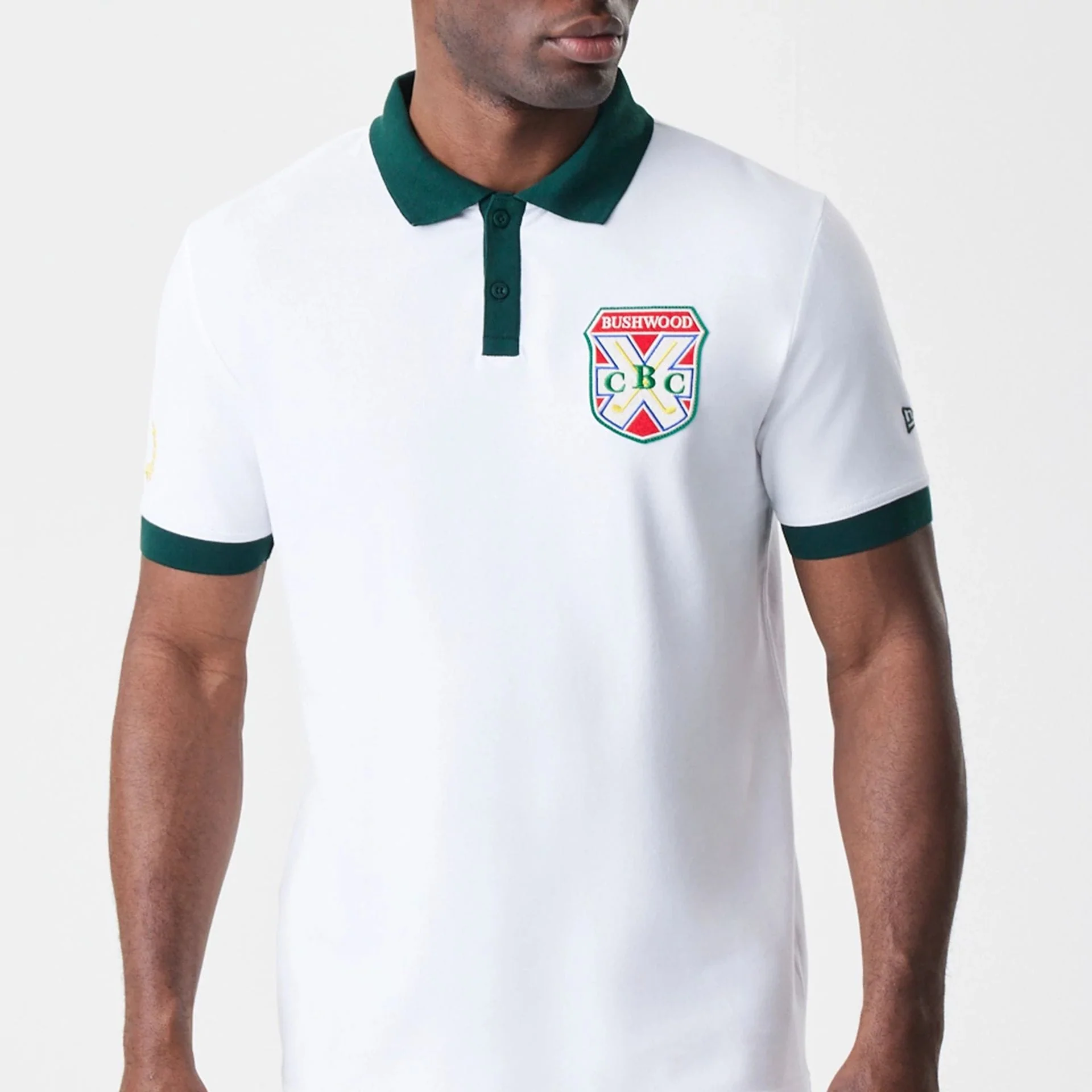 Caddyshack BushWood White Polo T-Shirt - Image 3