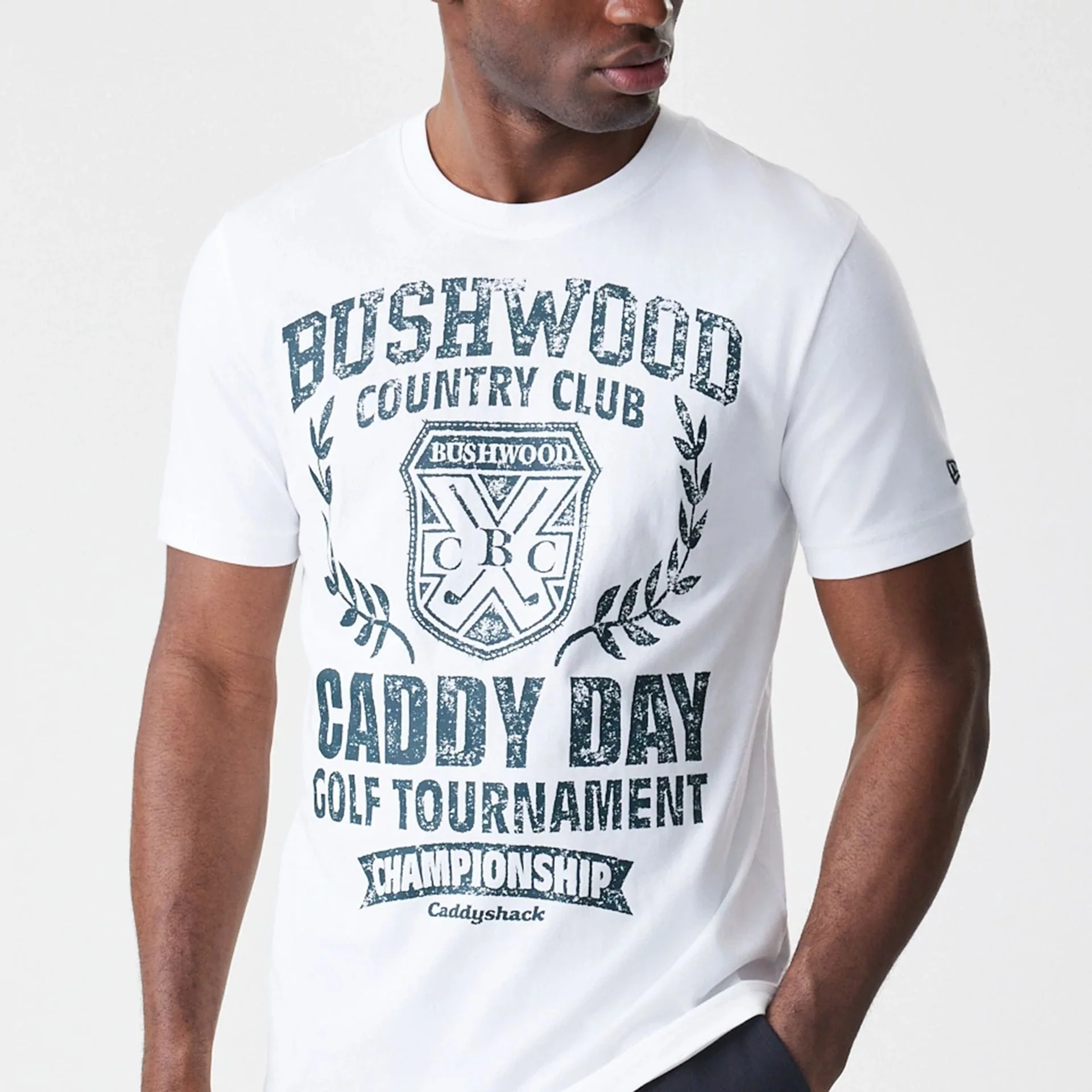 Caddyshack Caddy Day Tournament White T-Shirt - Image 3