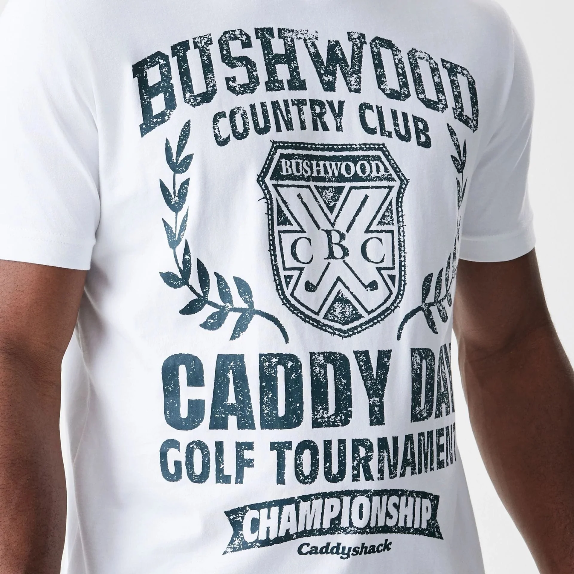 Caddyshack Caddy Day Tournament White T-Shirt - Image 4
