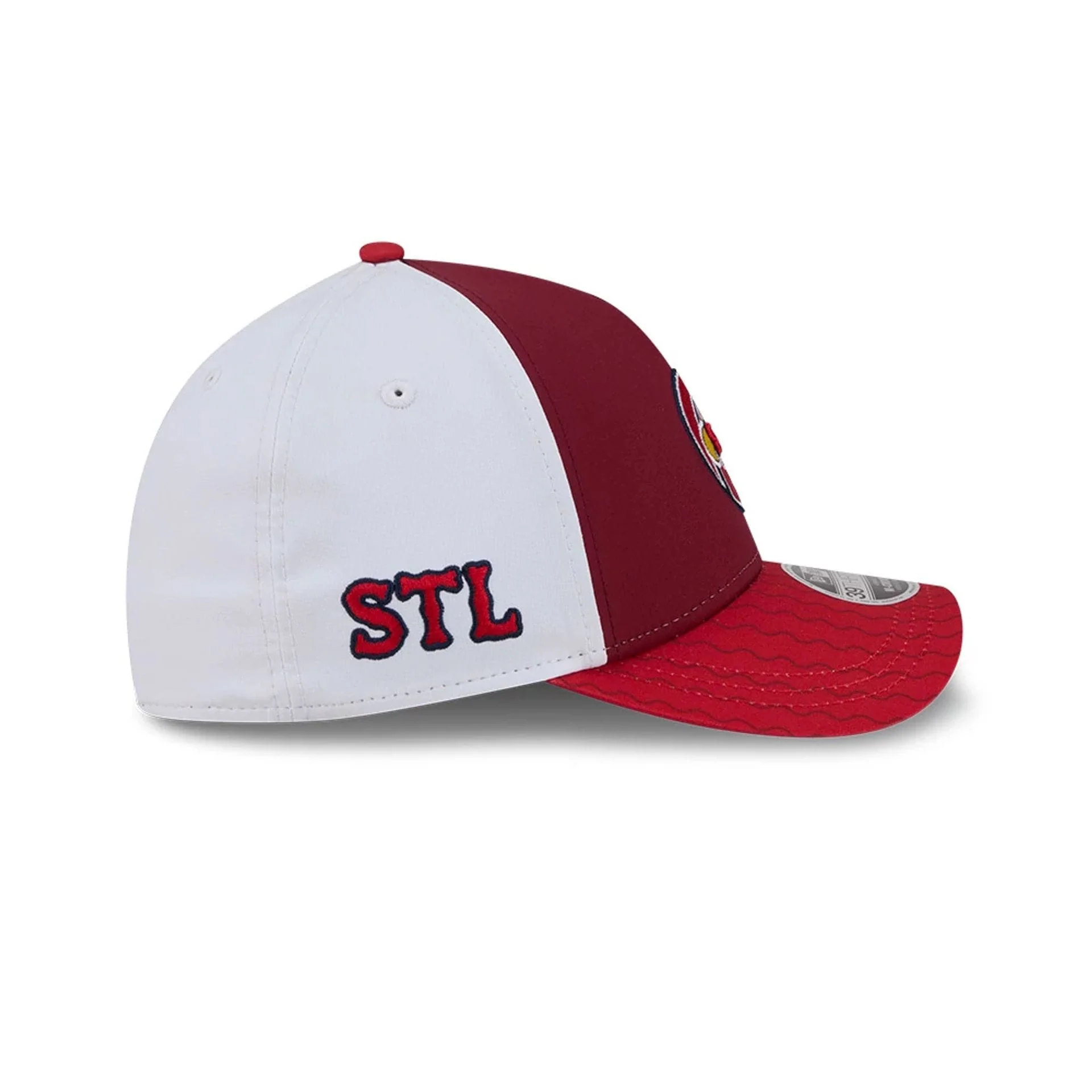 Cardinals MLB City Connect Red 39THIRTY M-Crown A-Frame Stretch Fit Cap - Image 5