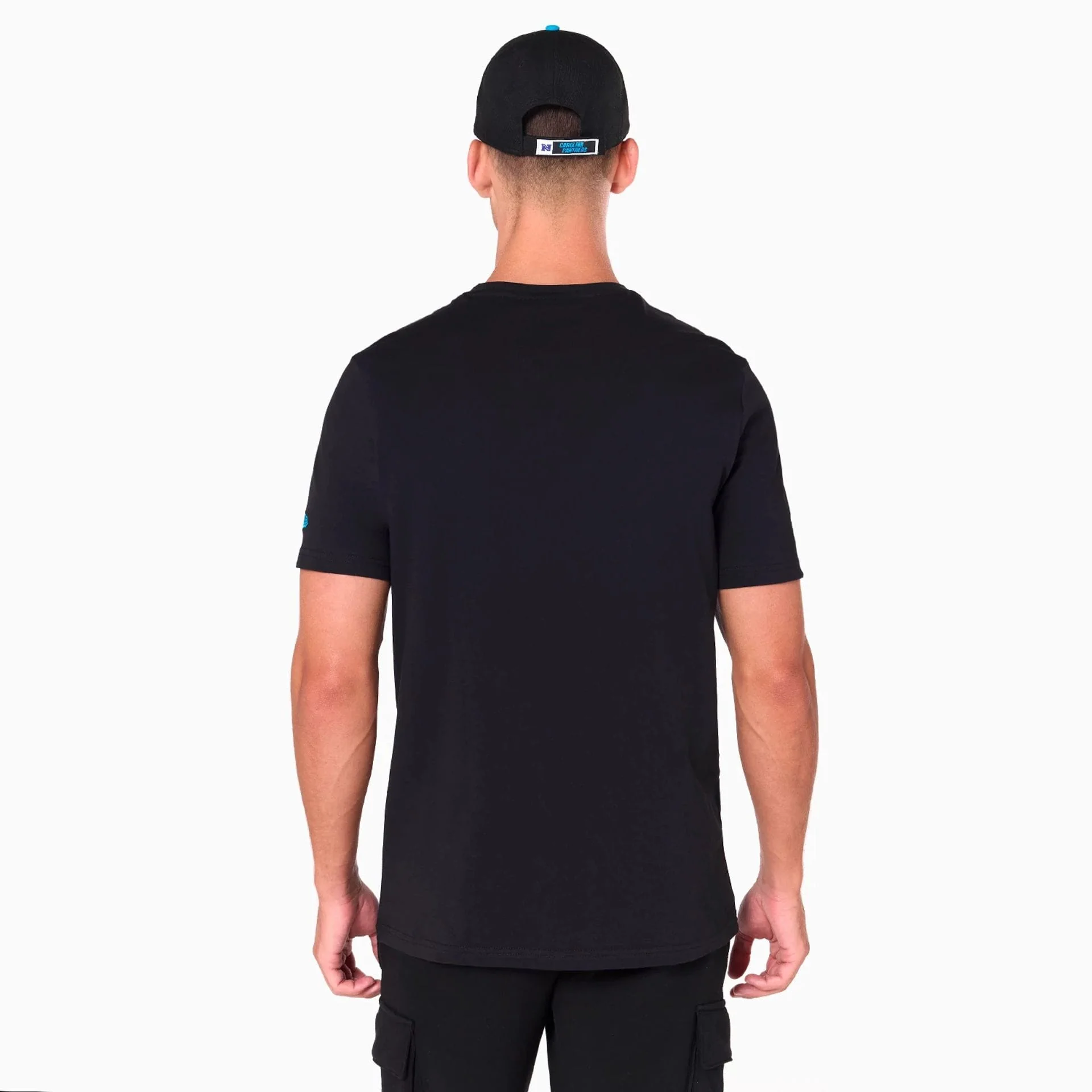 Carolina Panthers NFL Black T-Shirt - Image 7