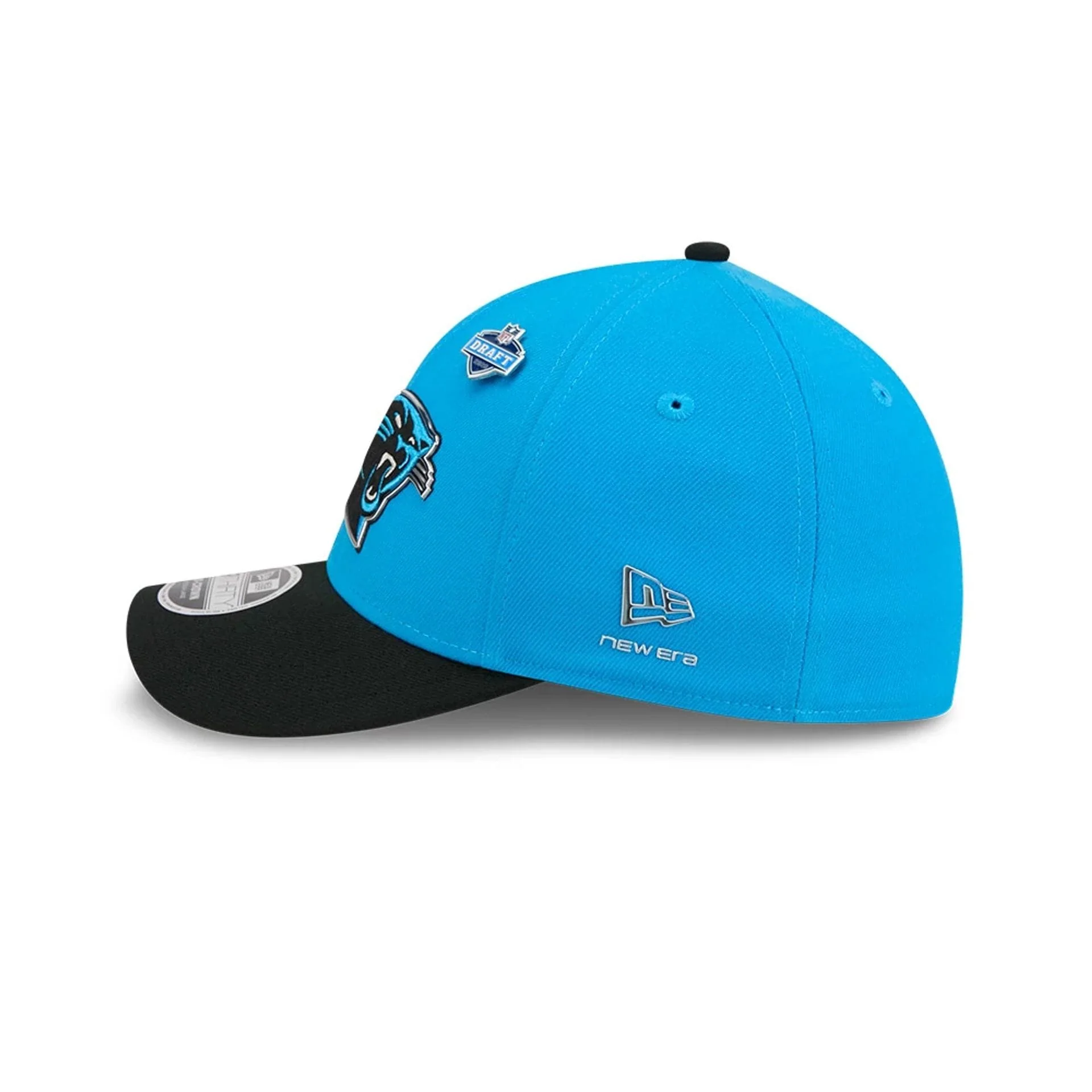 Carolina Panthers NFL Draft 2026 Blue 39THIRTY M-Crown Stretch Fit Cap - Image 6