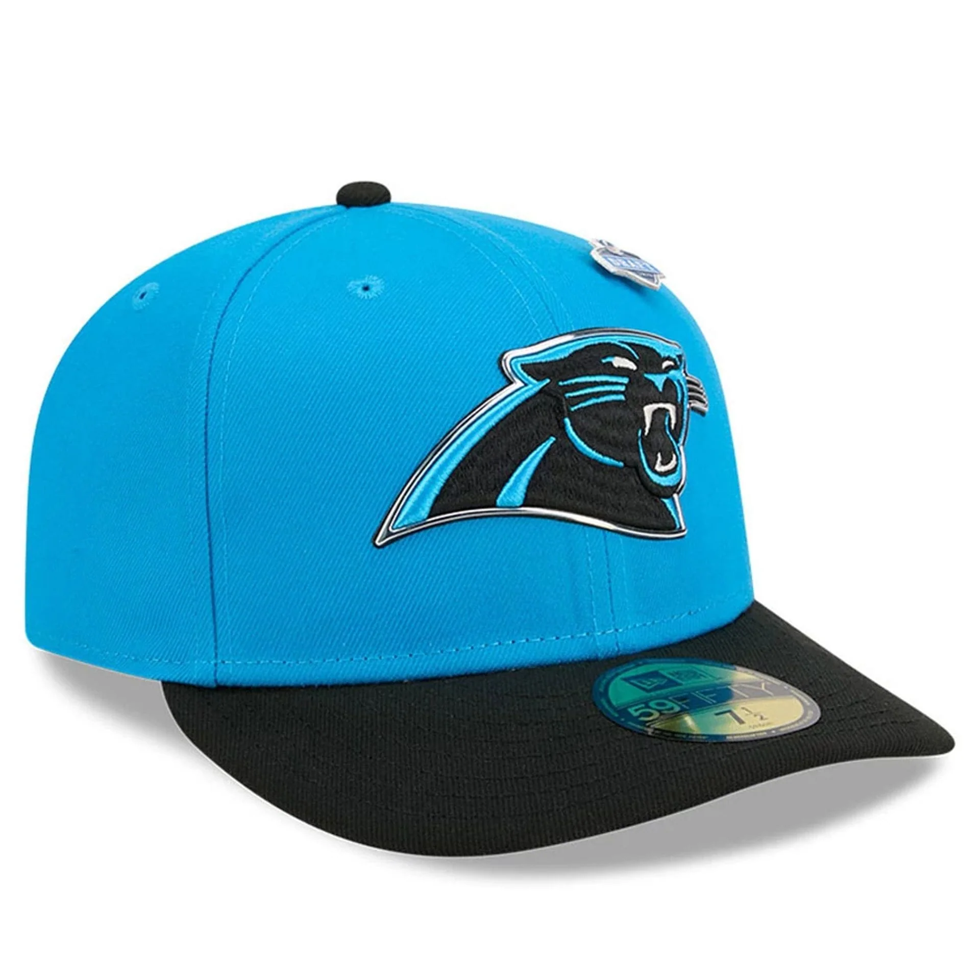Carolina Panthers NFL Draft 2026 Blue 59FIFTY Fitted Cap - Image 4