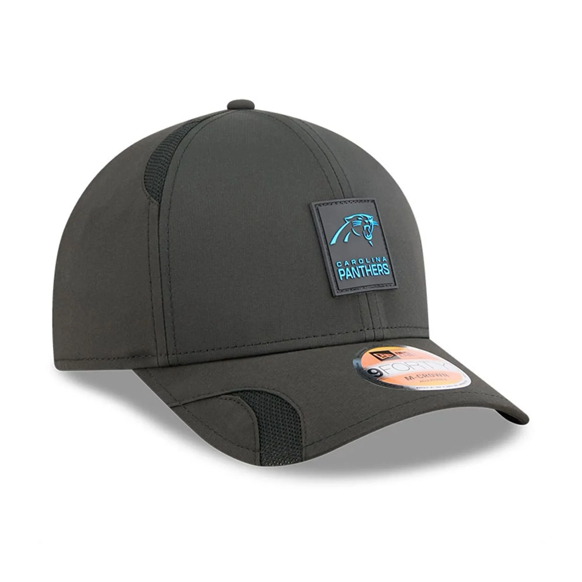 Carolina Panthers NFL Sideline 2025 Black 9FORTY M-Crown Adjustable Cap - Image 4
