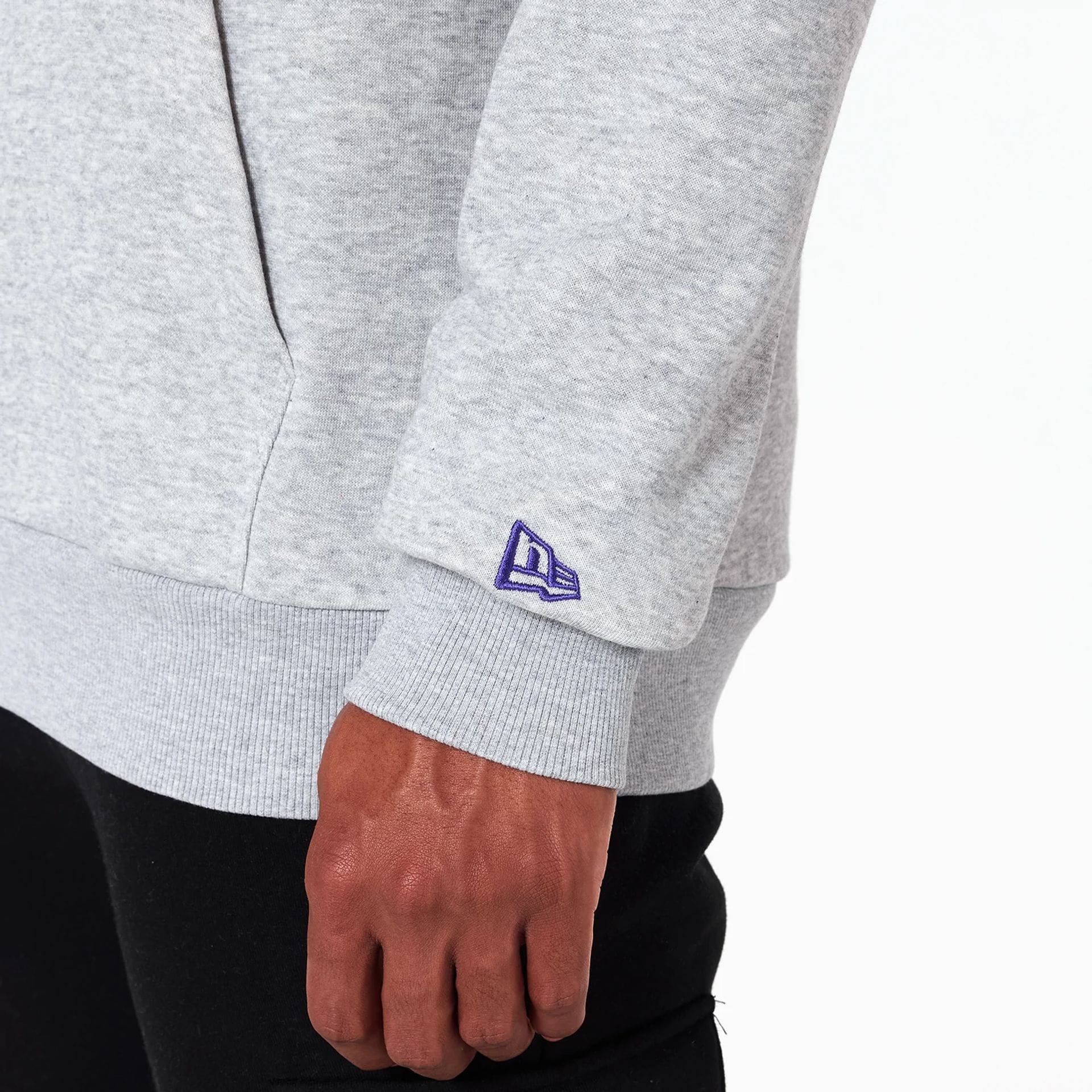 Charlotte Hornets NBA Grey Pullover Hoodie - Image 3