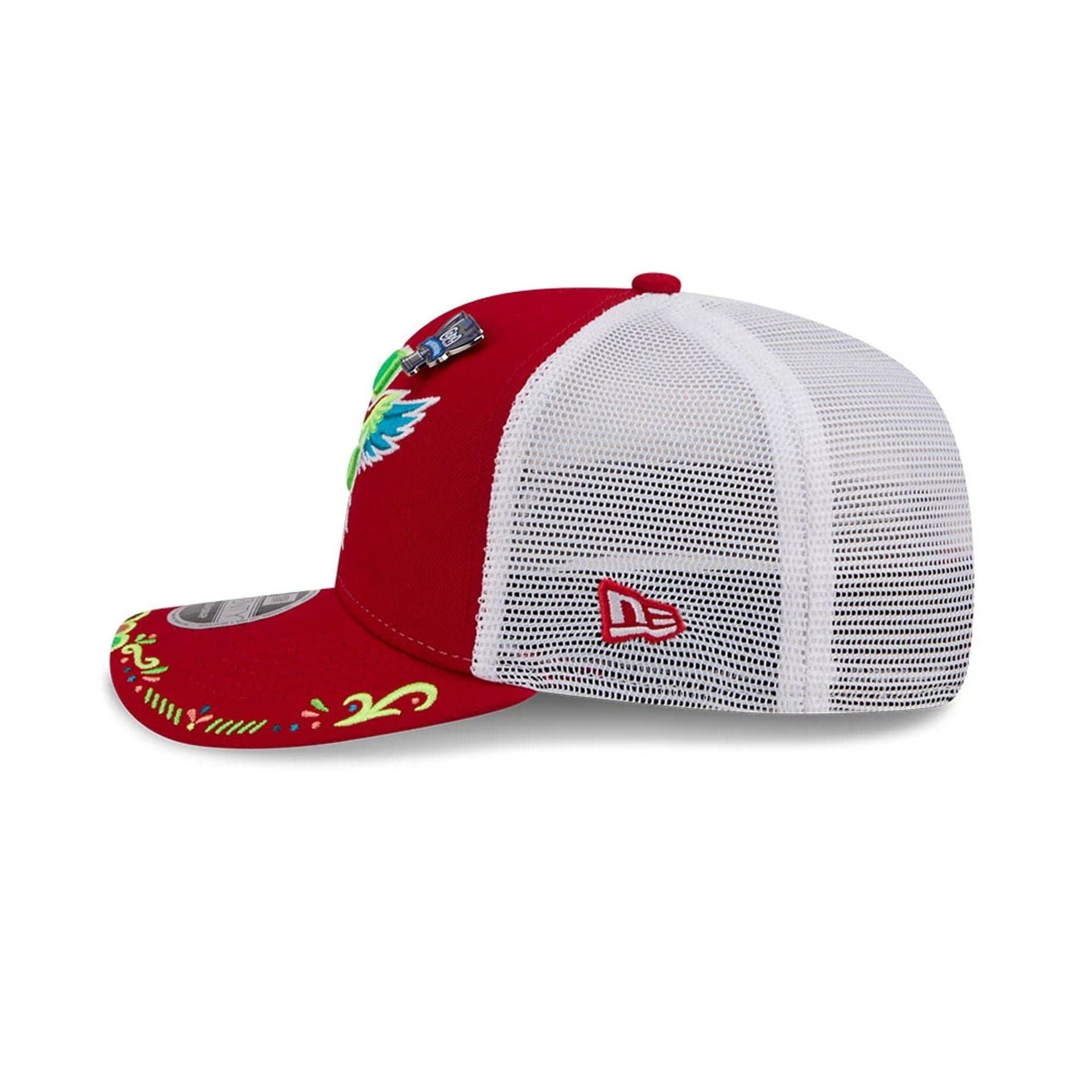 Charlotte Knights MiLB La Copa 2026 Red 9SEVENTY Stretch Snap Adjustable Cap - Image 5