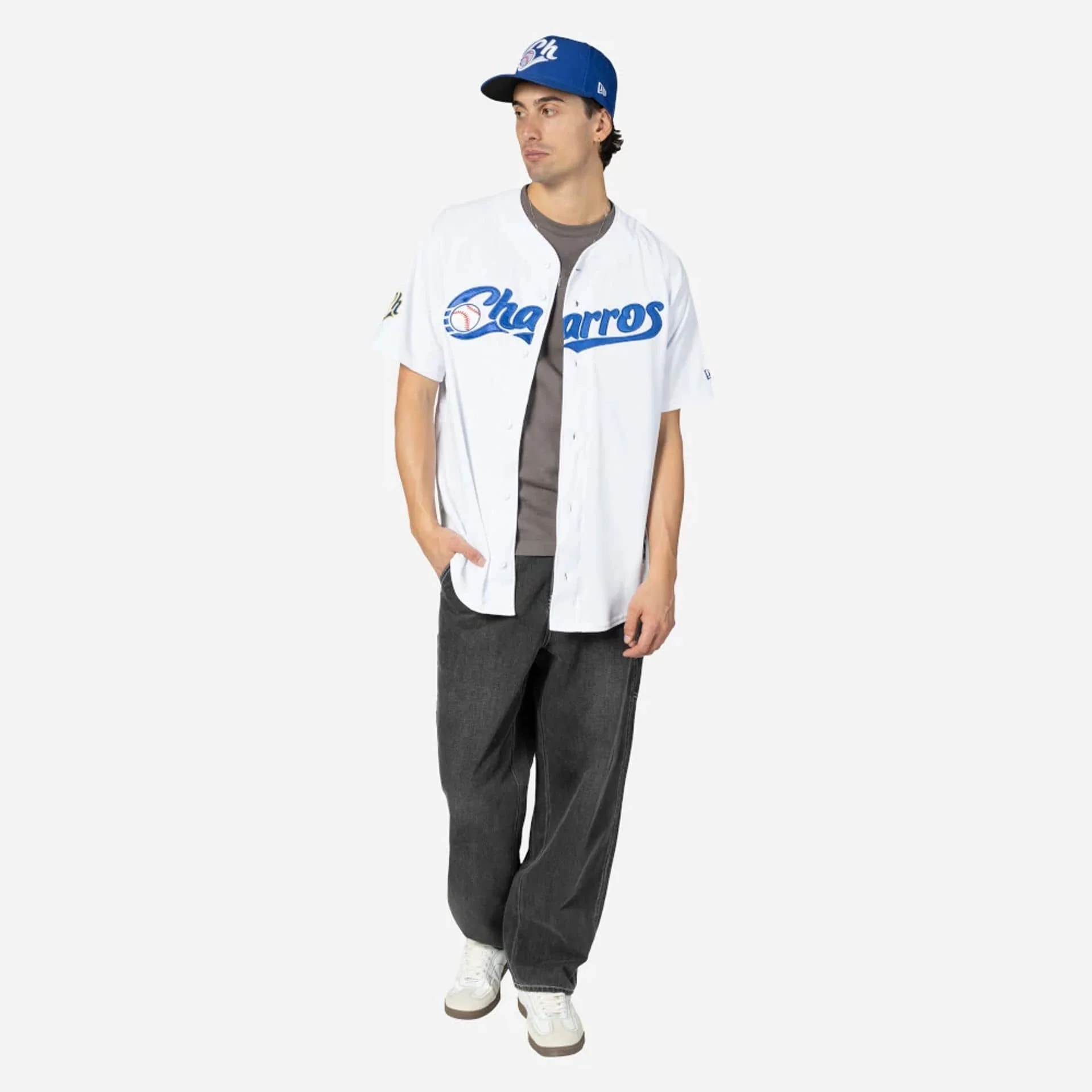 Charros De Jalisco Mexico LMB On Field White On-Field Jersey - Image 7