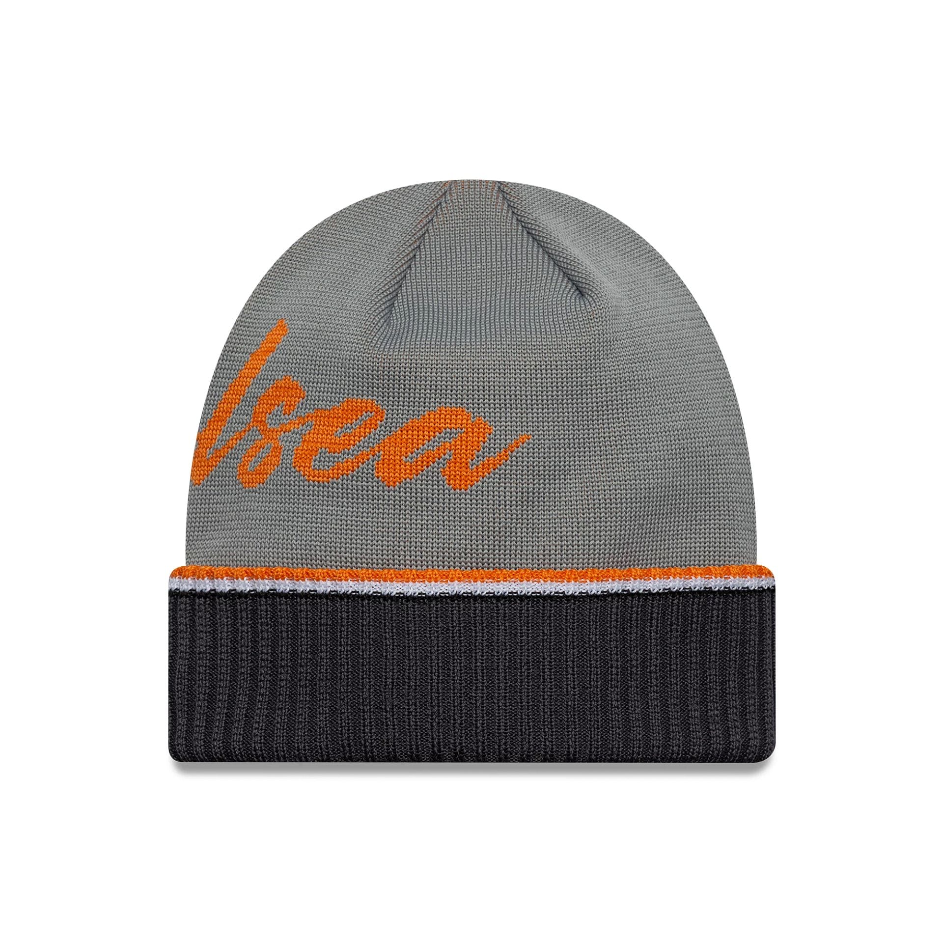 Chelsea FC Lion Crest 94 Grey Cuff Knit Beanie Hat - Image 2