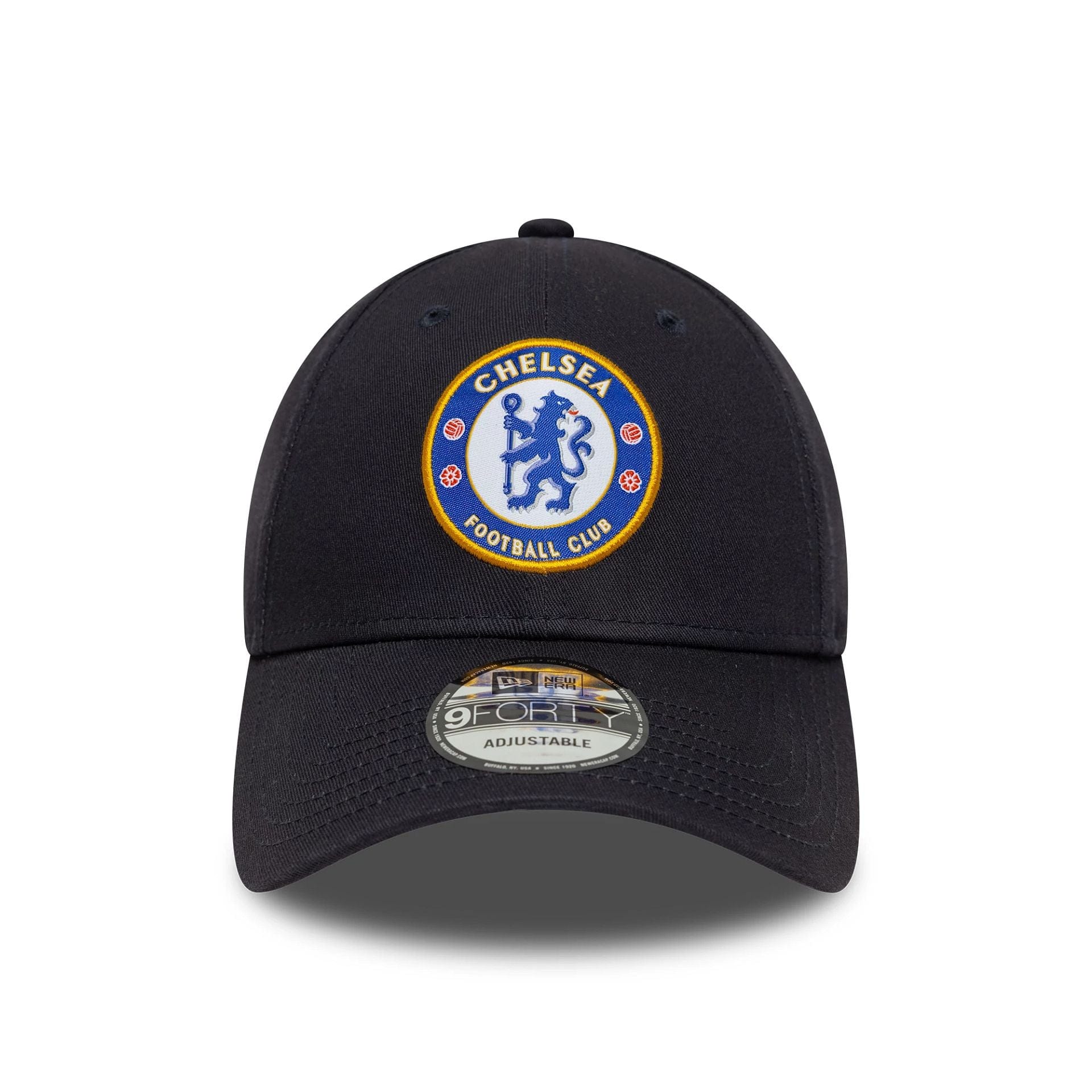 Chelsea FC Lion Crest Core Navy 9FORTY Cap - Image 2