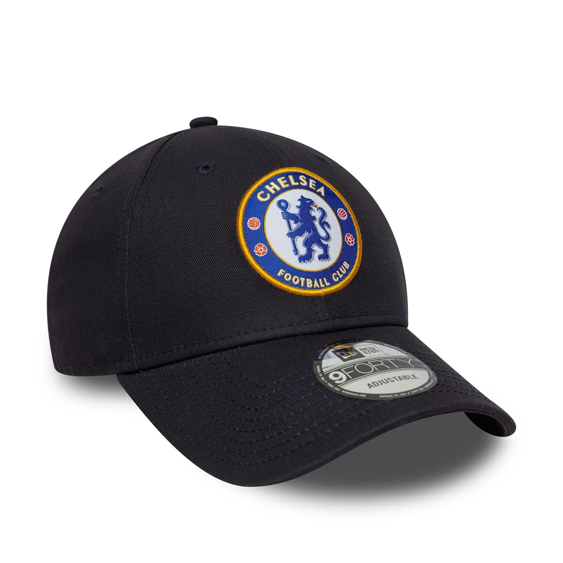 Chelsea FC Lion Crest Core Navy 9FORTY Cap - Image 3