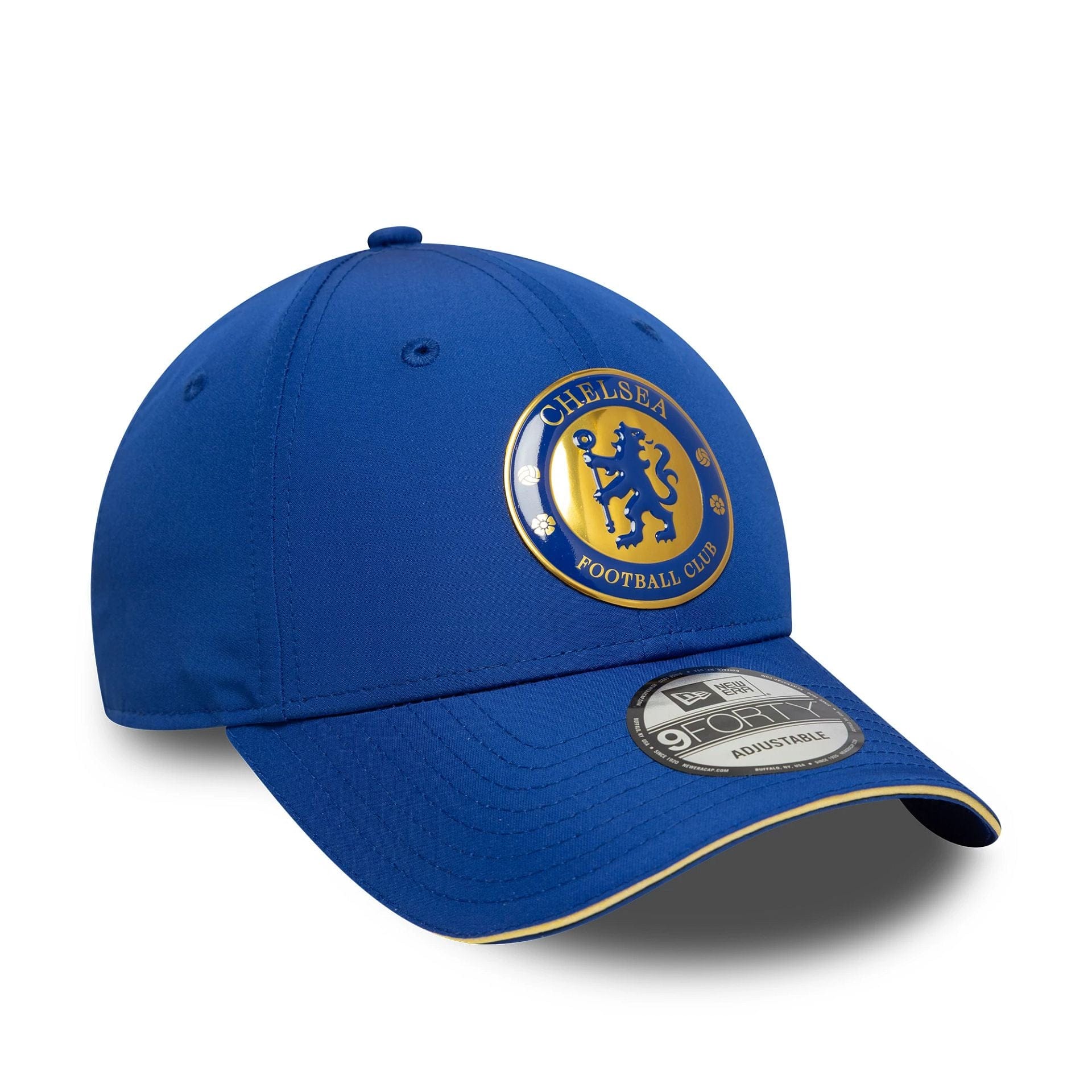 Chelsea FC Lion Crest Retro Blue 9FORTY Cap - Image 3