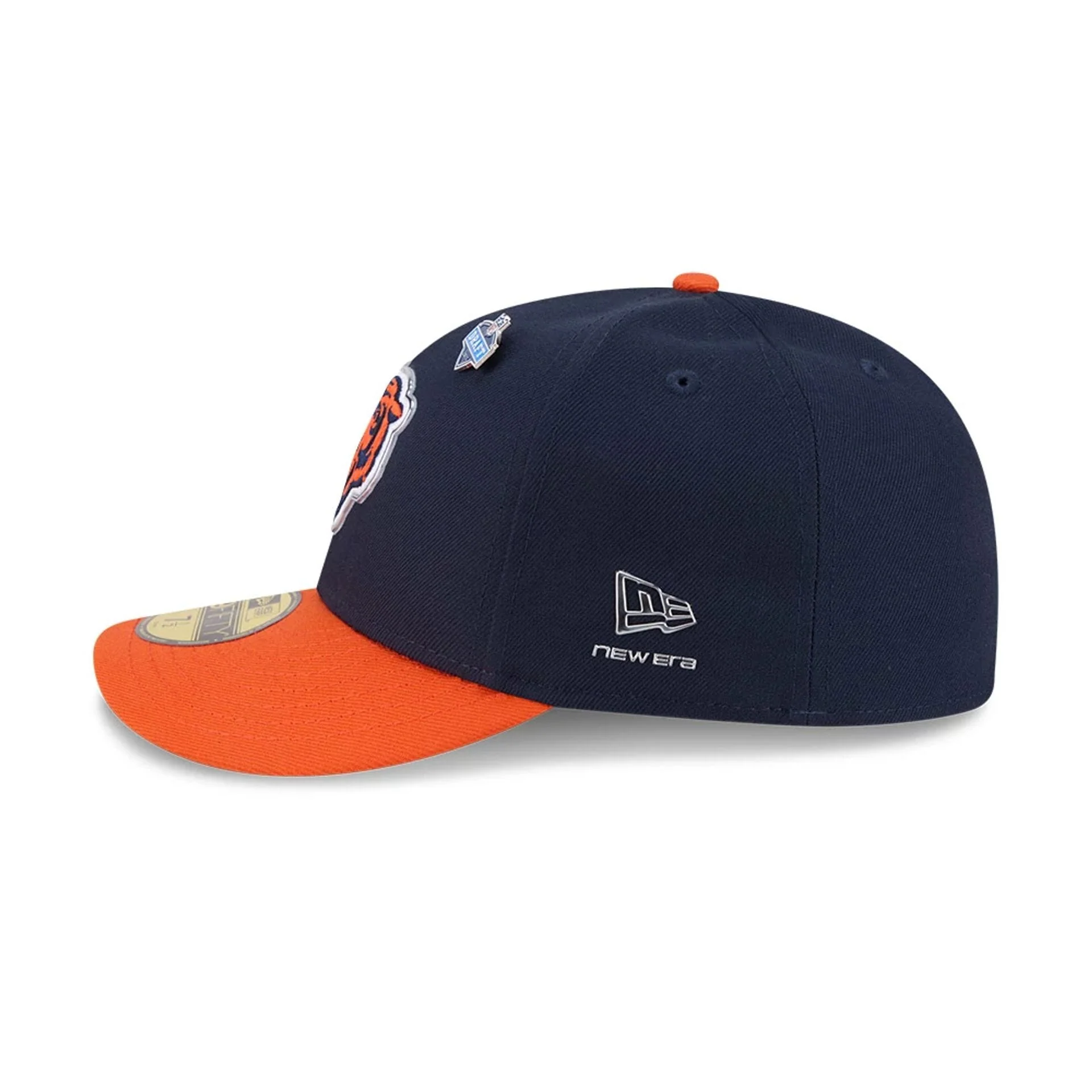 Chicago Bears NFL Draft 2026 Navy 59FIFTY Fitted Cap - Image 6