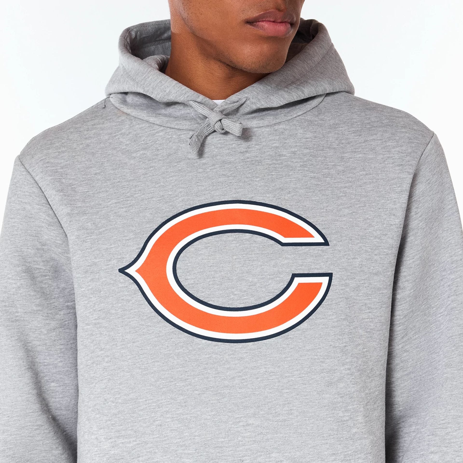 Chicago Bears NFL Grey Pullover Hoodie - Image 2