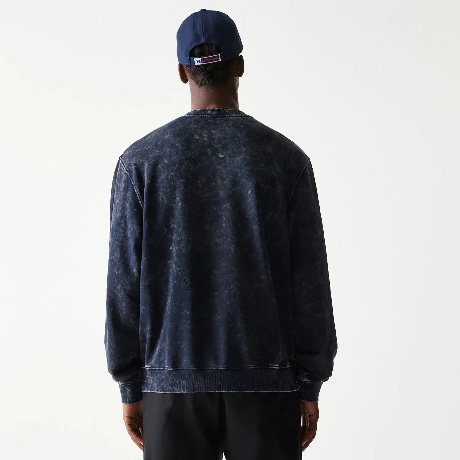 Chicago Bears NFL Navy Crew Neck Sweater - Image 2