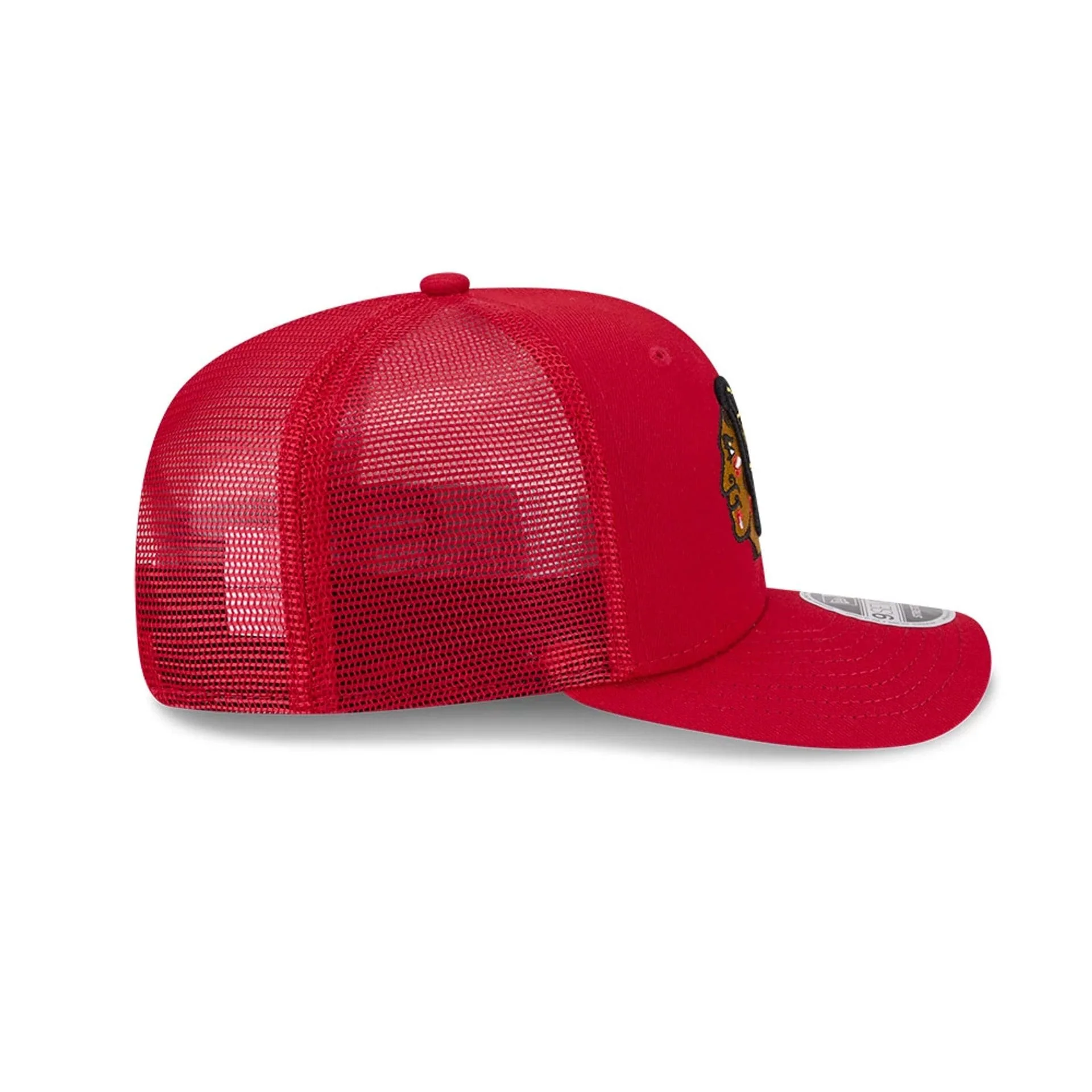 Chicago Blackhawks NHL Evergreen Red 9SEVENTY Stretch Snap Adjustable Cap - Image 6
