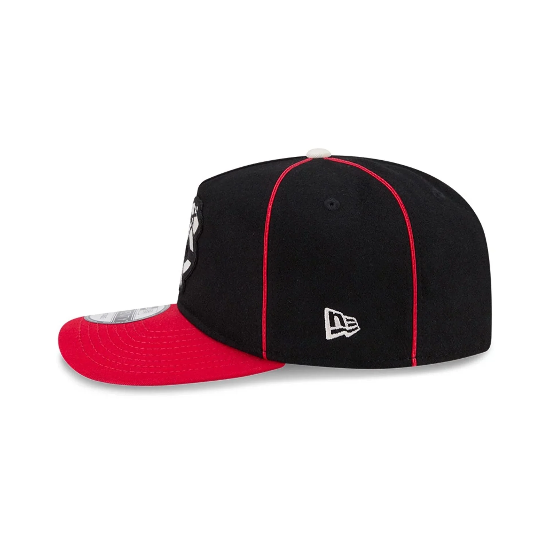 Chicago Blackhawks NHL Felt Logo Black 19TWENTY Adjustable Cap - Image 6