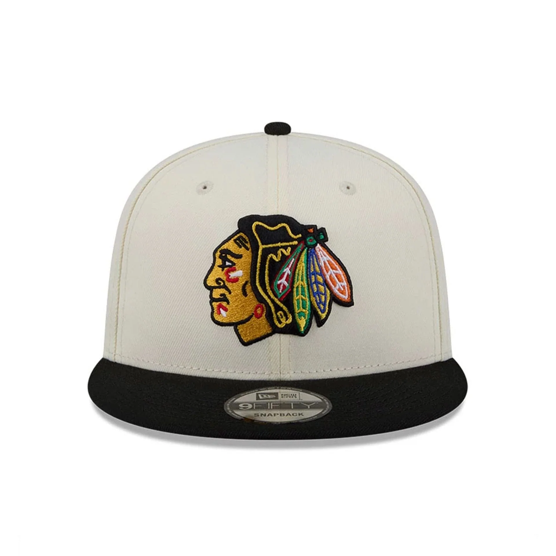 Chicago Blackhawks NHL Localized White 9FIFTY Snapback Adjustable Cap - Image 3