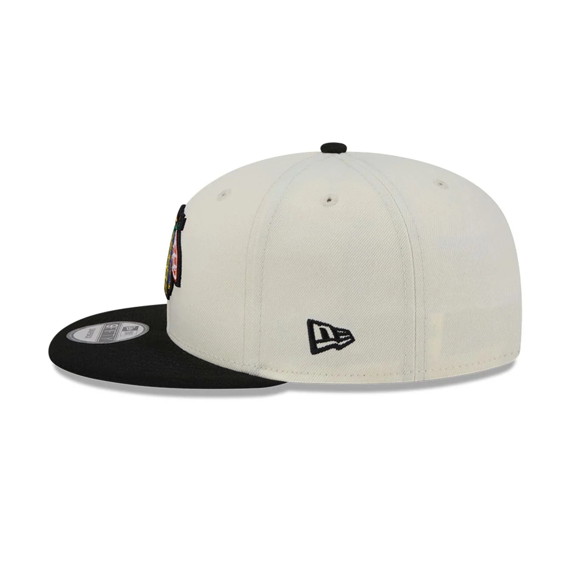 Chicago Blackhawks NHL Localized White 9FIFTY Snapback Adjustable Cap - Image 6
