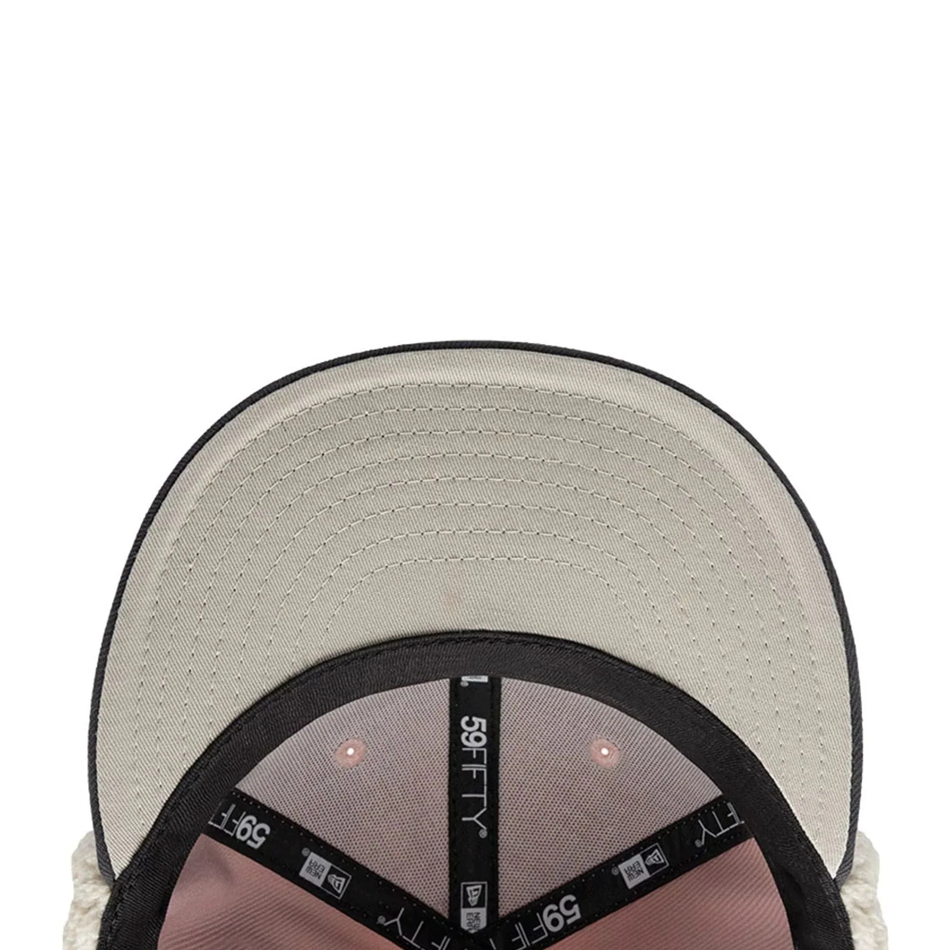Chicago Blackhawks NHL Patch Pastel Pink Dogear 59FIFTY Fitted Cap - Image 10