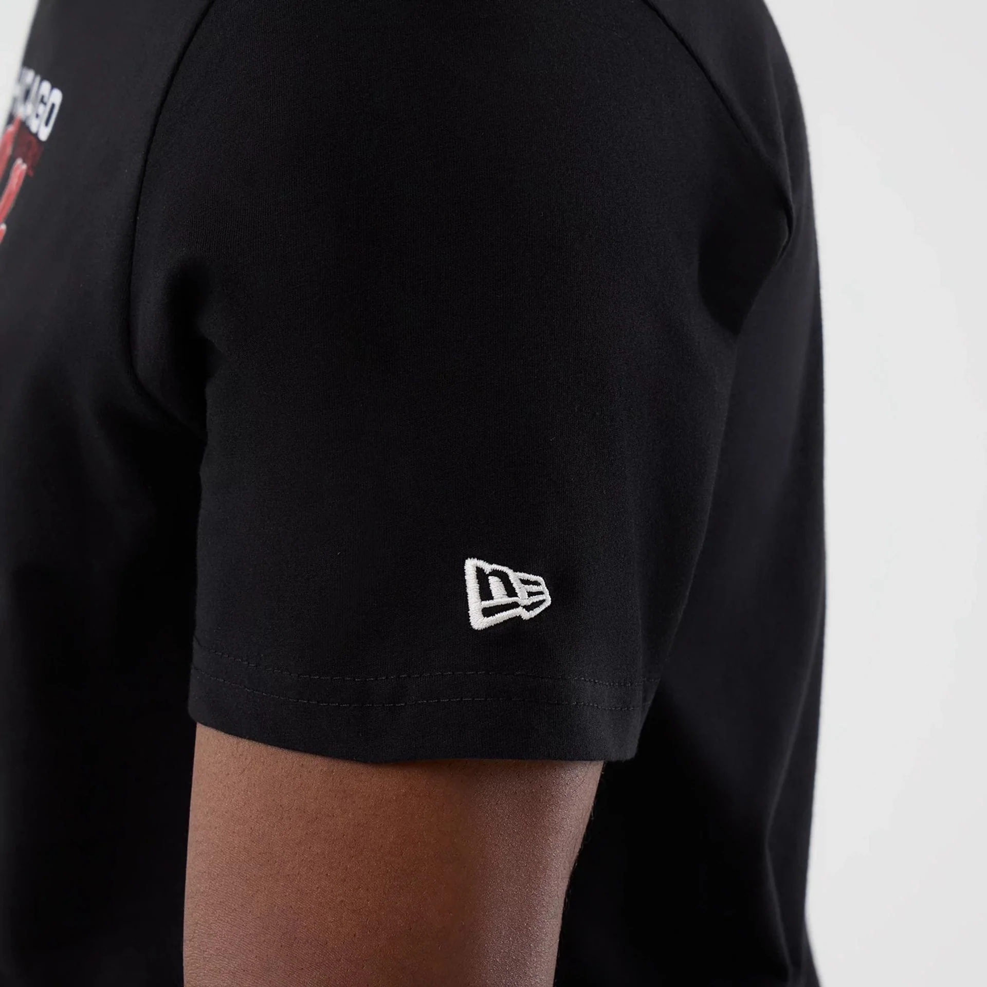 Chicago Bulls NBA Back To School Black T-Shirt - Image 5