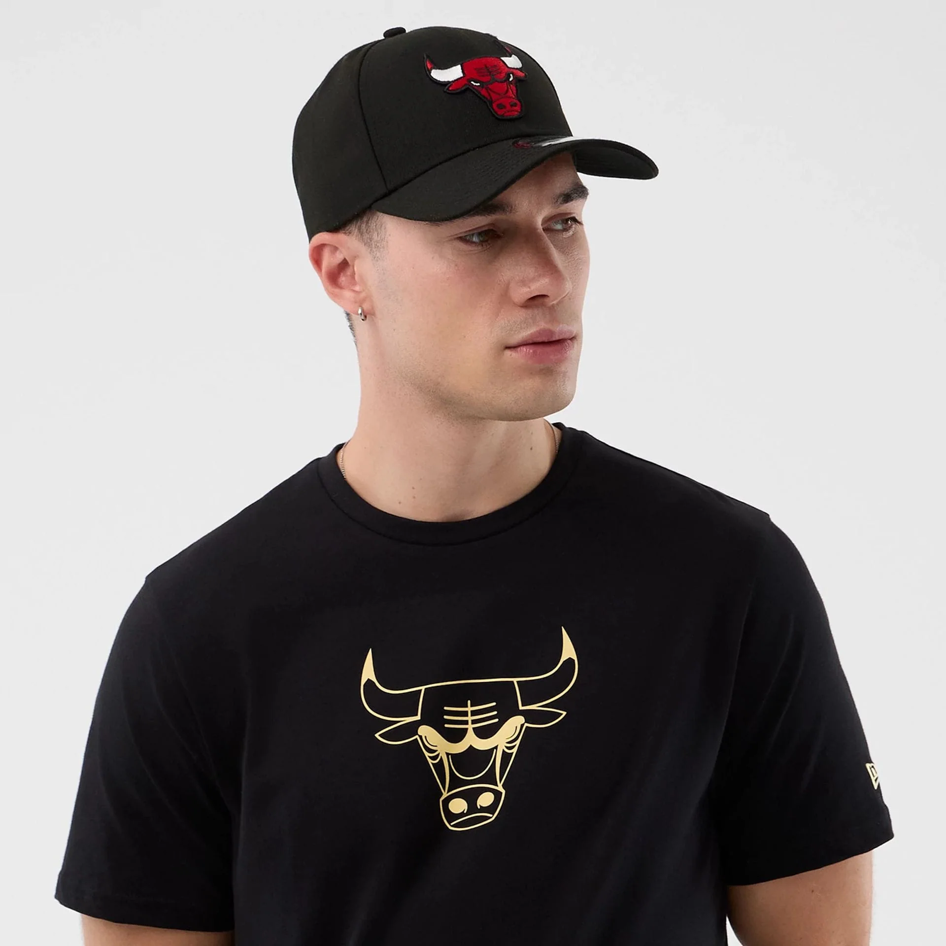 Chicago Bulls NBA Back To School Black T-Shirt - Image 6