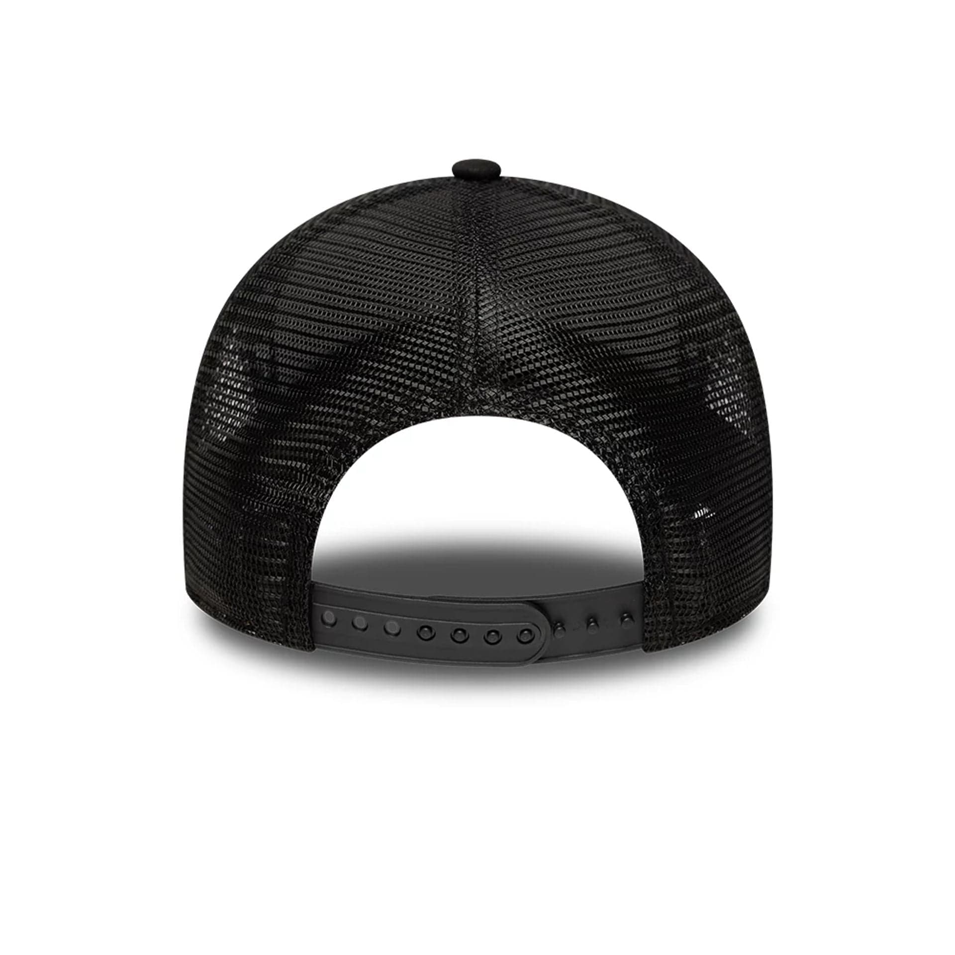 Chicago Bulls NBA Black 9FORTY M-Crown A-Frame Trucker Adjustable Cap - Image 4