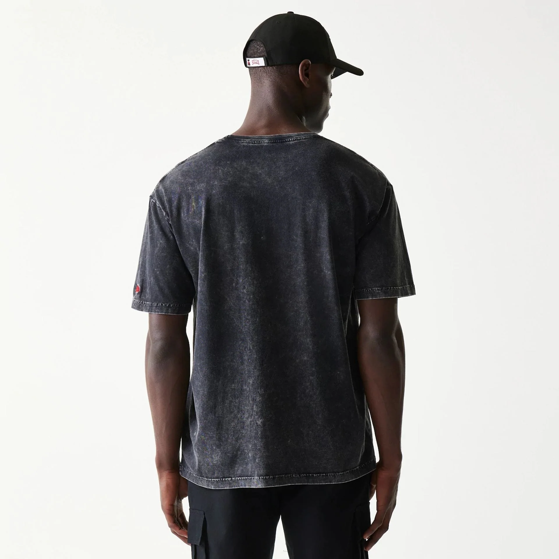 Chicago Bulls NBA Black T-Shirt - Image 2