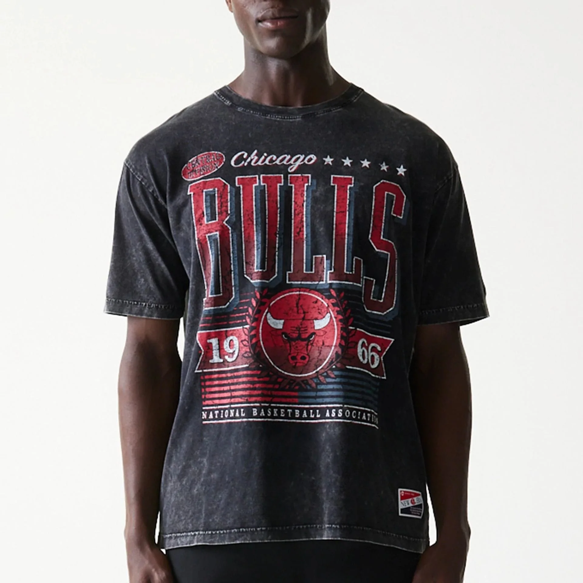 Chicago Bulls NBA Black T-Shirt - Image 7