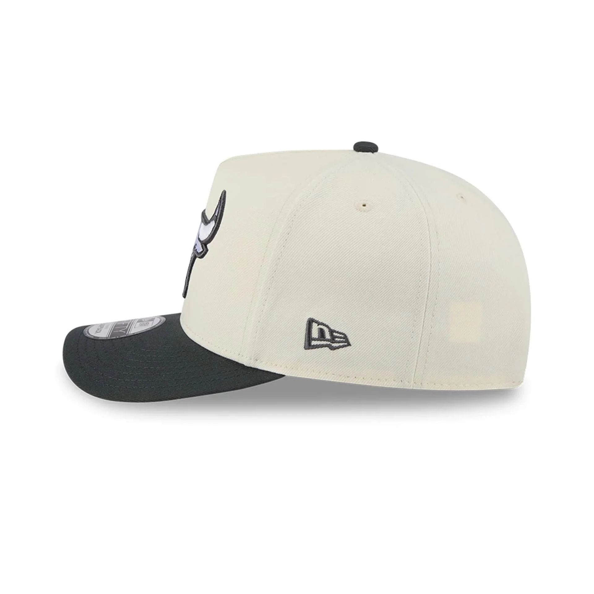 Chicago Bulls NBA Chrome Cream 9FIFTY A-Frame Snapback Adjustable Cap - Image 5