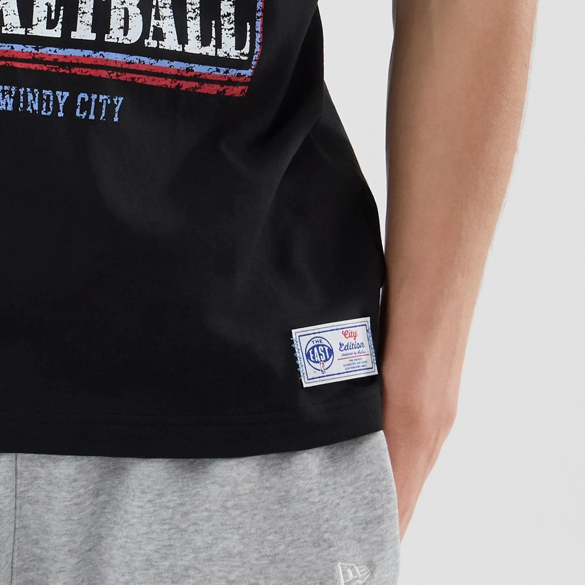 Chicago Bulls NBA City Edition Black T-Shirt - Image 5