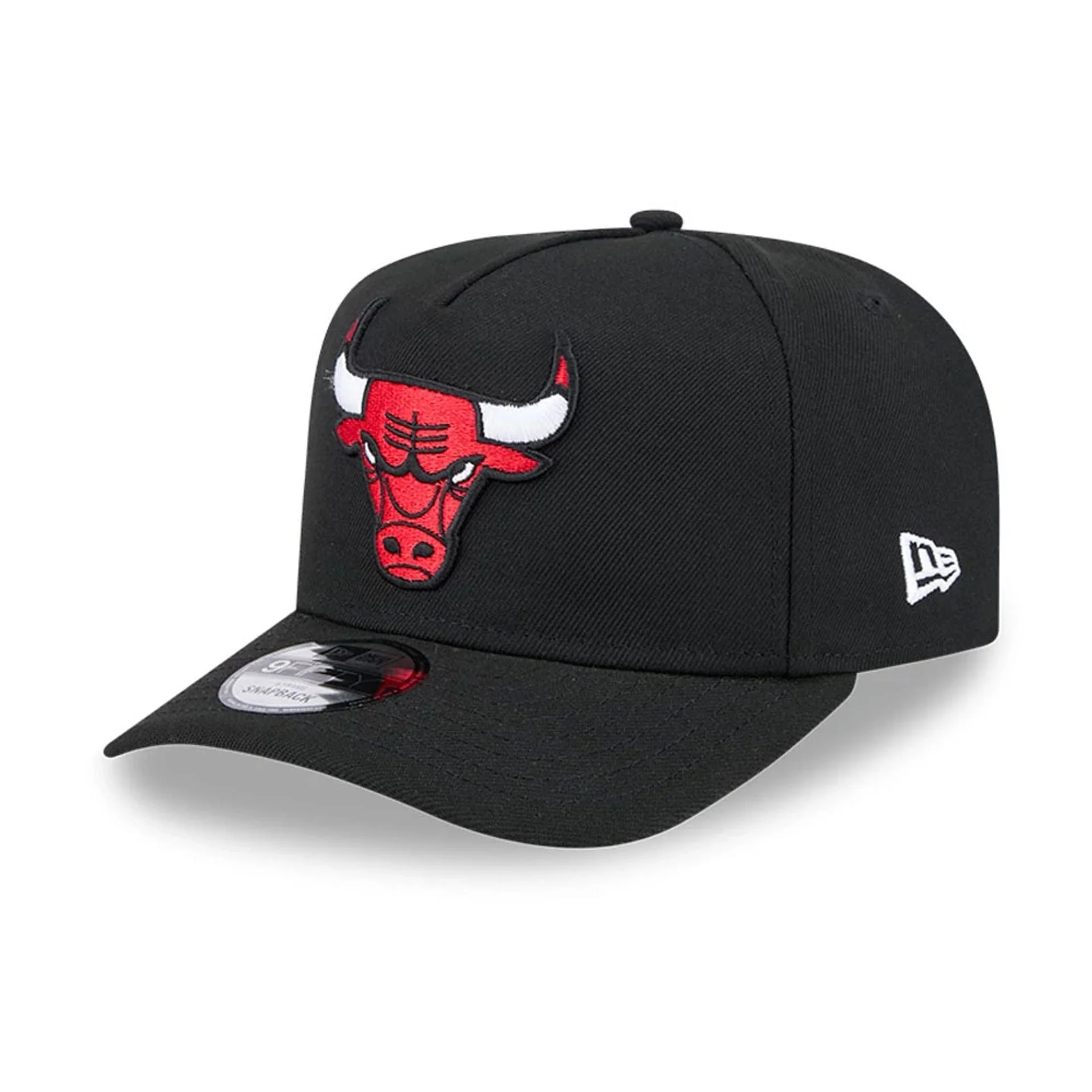 Chicago Bulls NBA Evergreen Black 9FIFTY A-Frame Snapback Adjustable Cap - Image 4