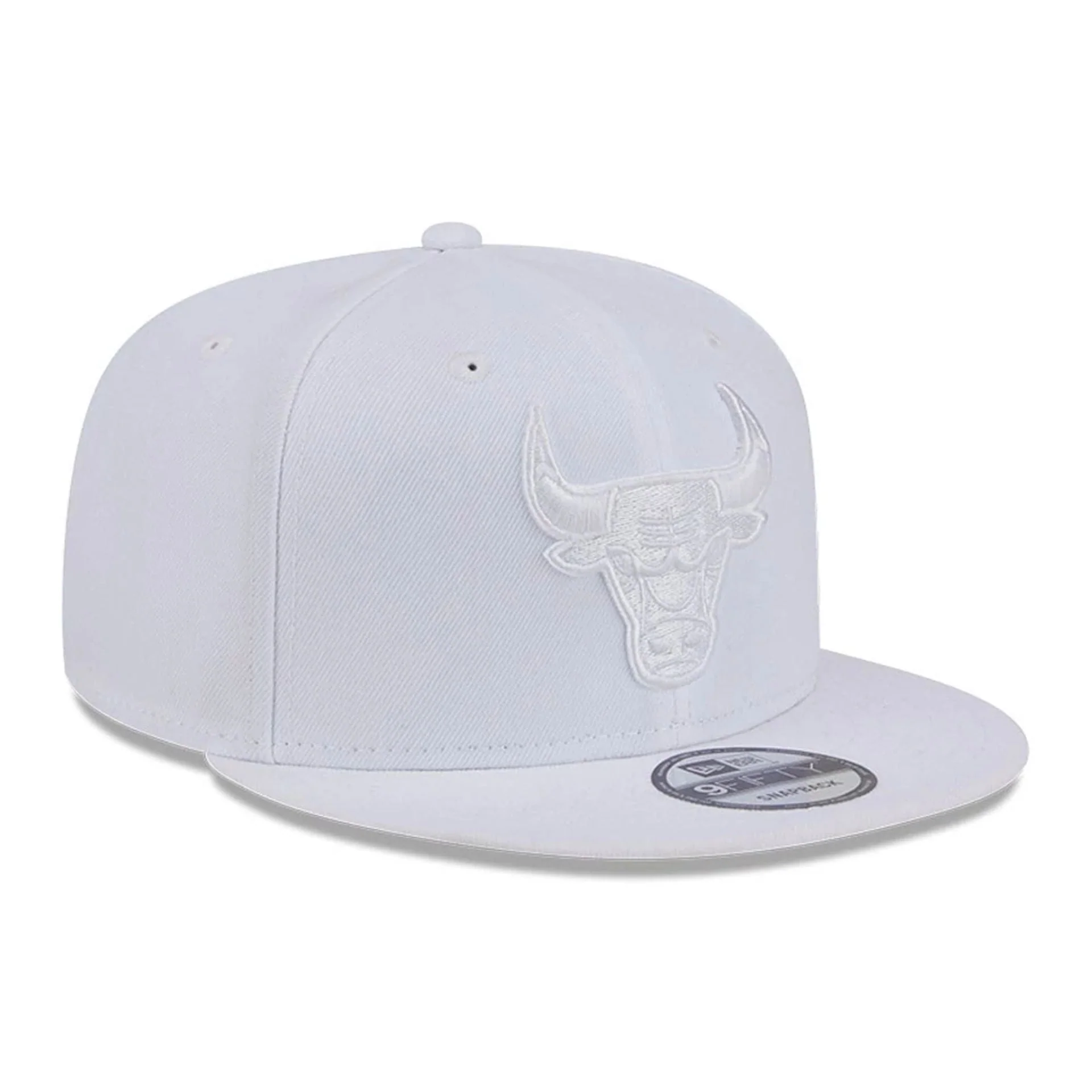 Chicago Bulls NBA Evergreen White 9FIFTY Snapback Adjustable Cap - Image 9