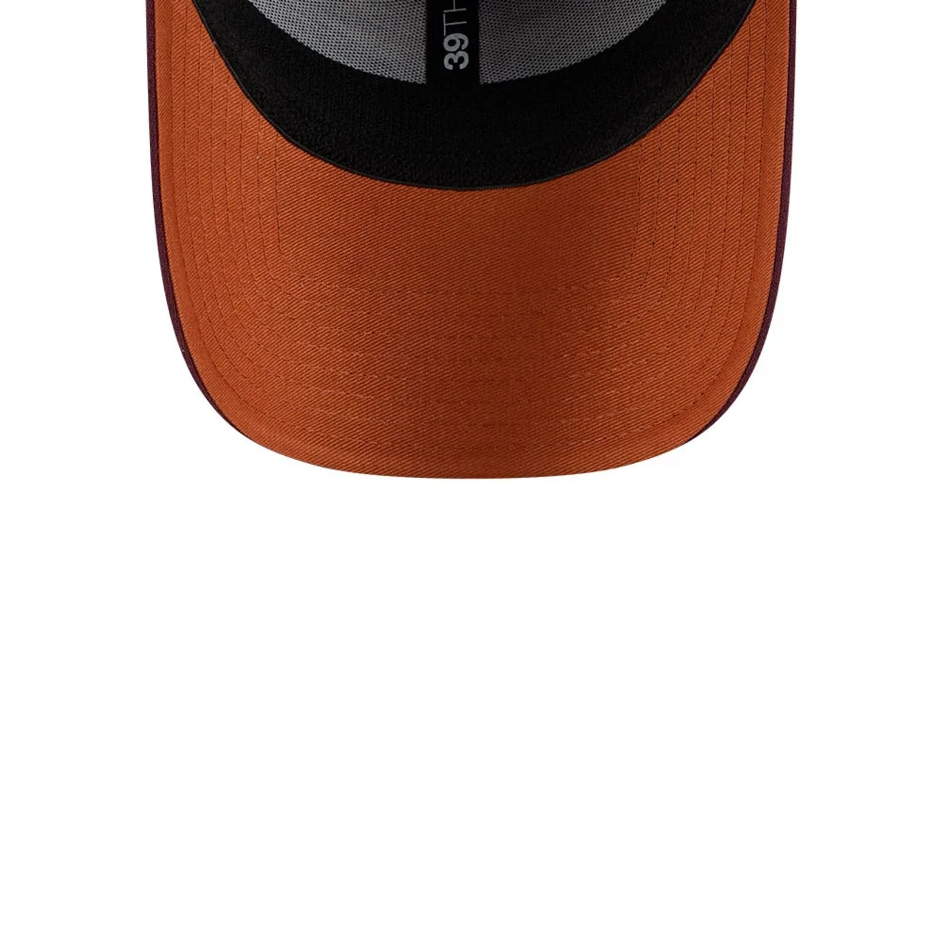 Chicago Bulls NBA Frosted Rust Dark Red 39THIRTY Stretch Fit Cap - Image 2