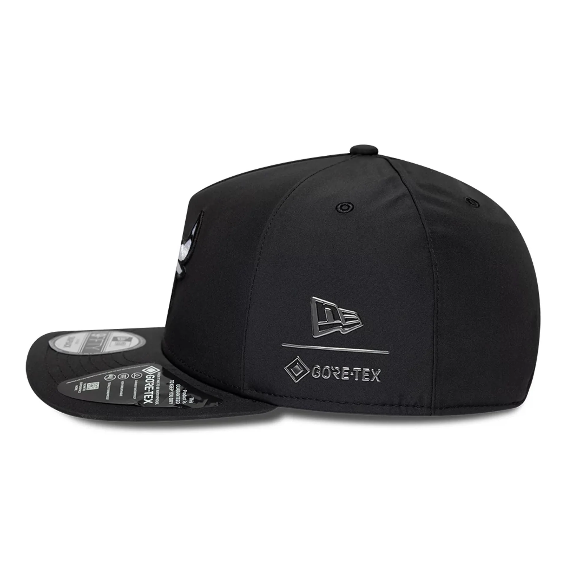 Chicago Bulls NBA Gore-Tex Black 9FIFTY A-Frame Snapback Adjustable Cap - Image 5