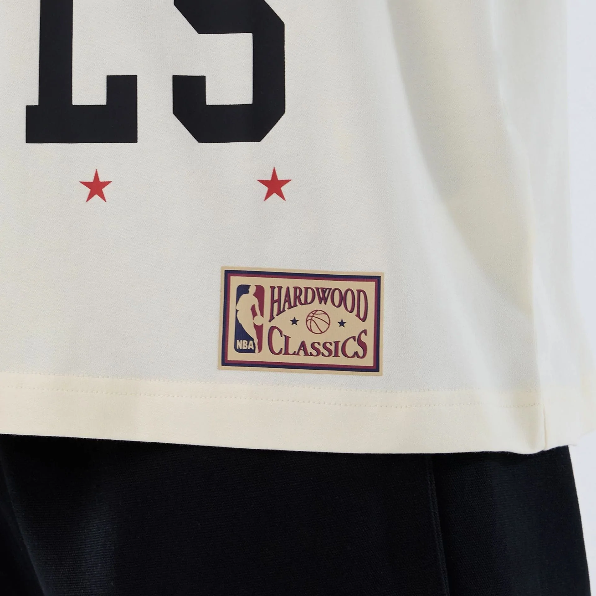 Chicago Bulls NBA Hardwood Classic Cream T-Shirt - Image 5