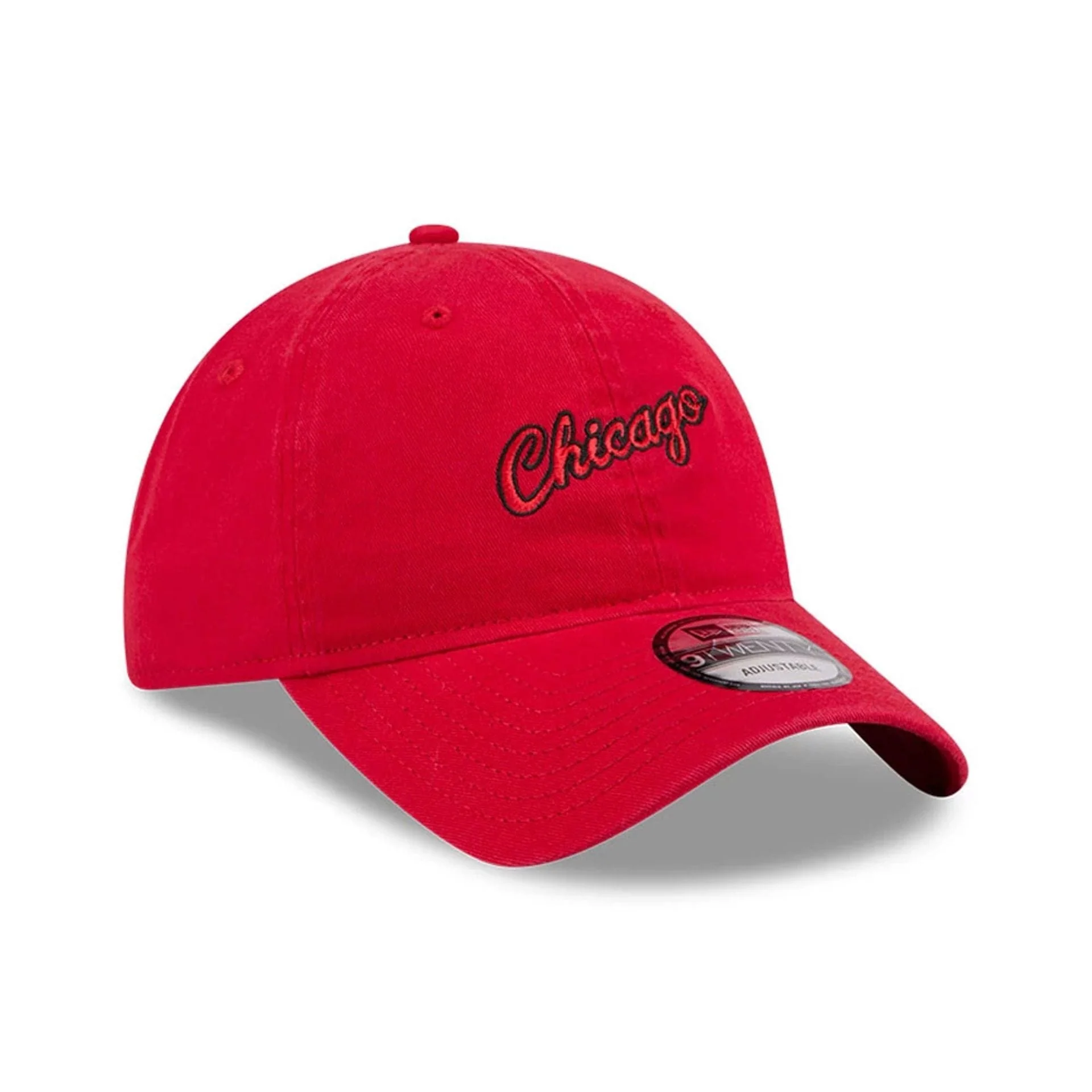 Chicago Bulls NBA Hardwood Classic Red 9TWENTY Adjustable Cap - Image 3