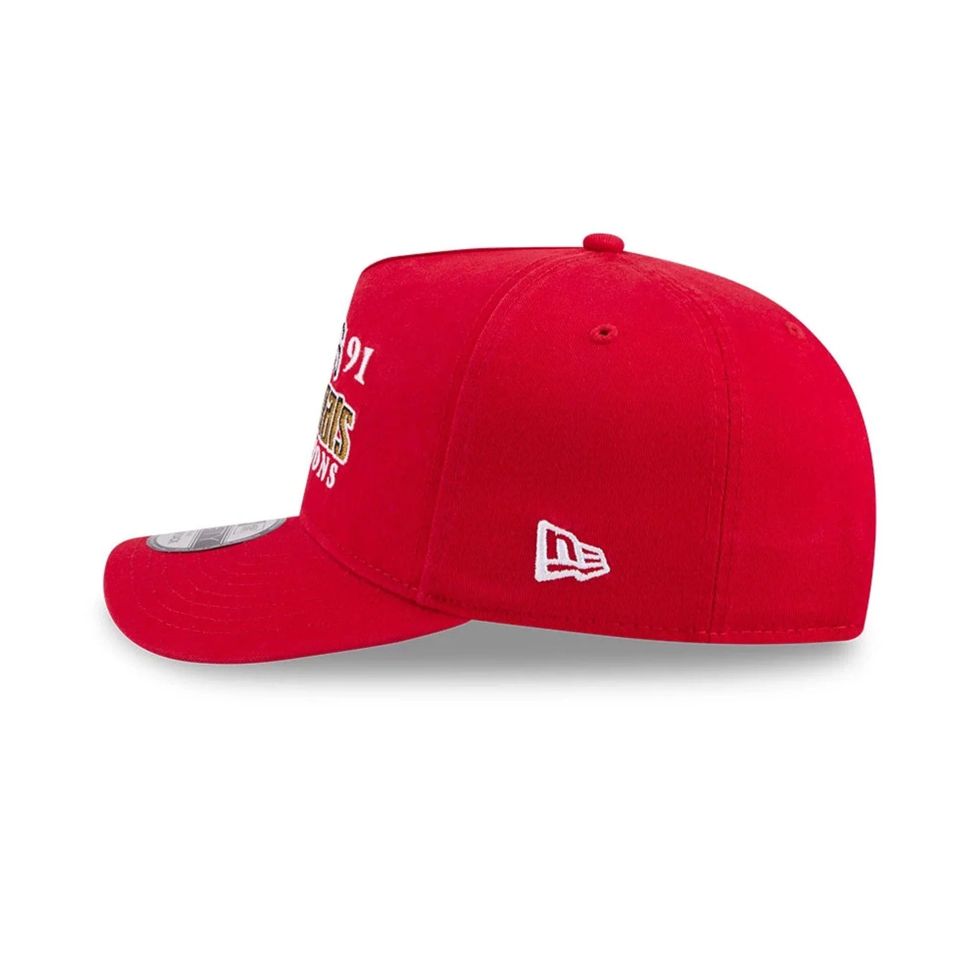 Chicago Bulls NBA Historic Red 9FIFTY A-Frame Snapback Adjustable Cap - Image 6