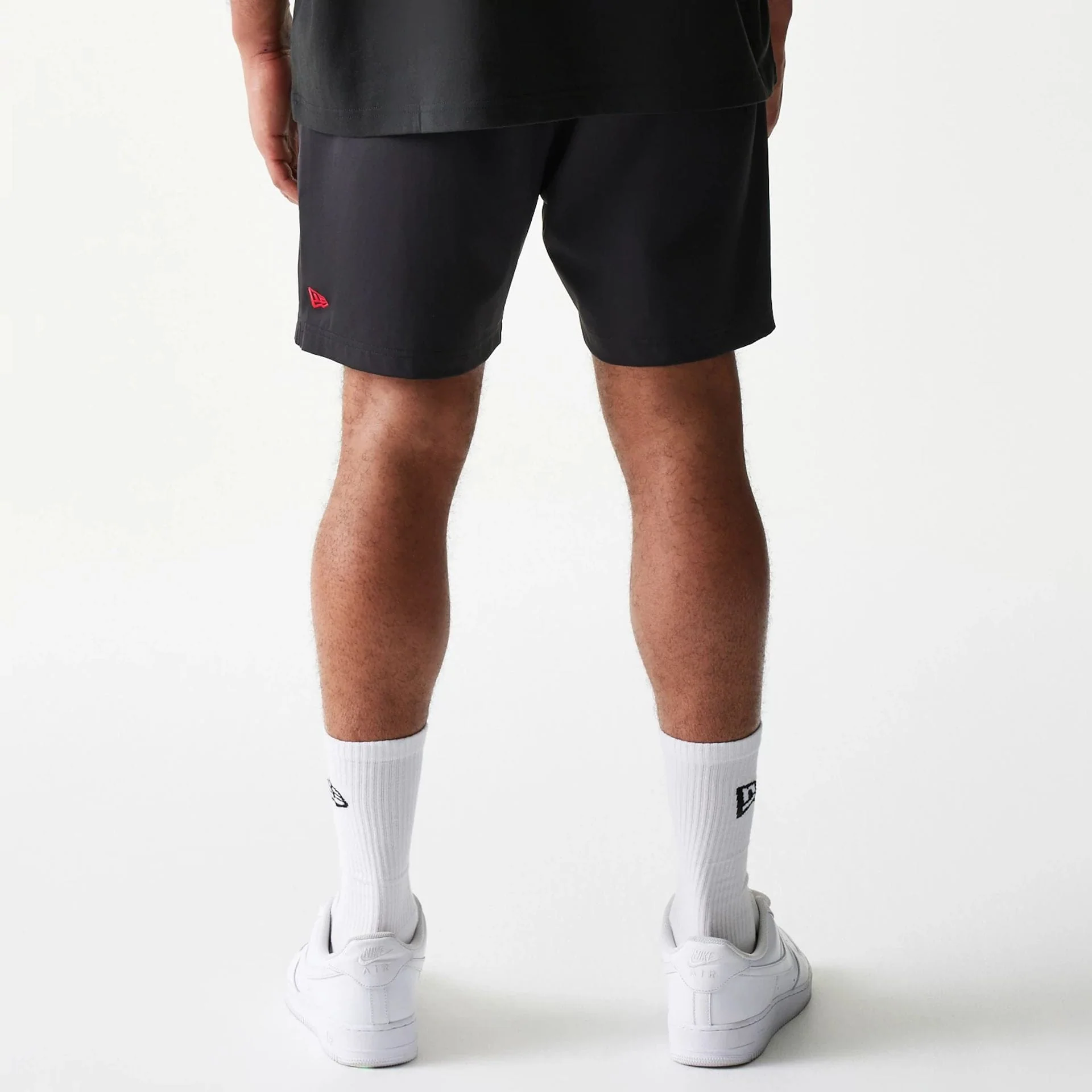 Chicago Bulls NBA Match Black Oversized Shorts - Image 2
