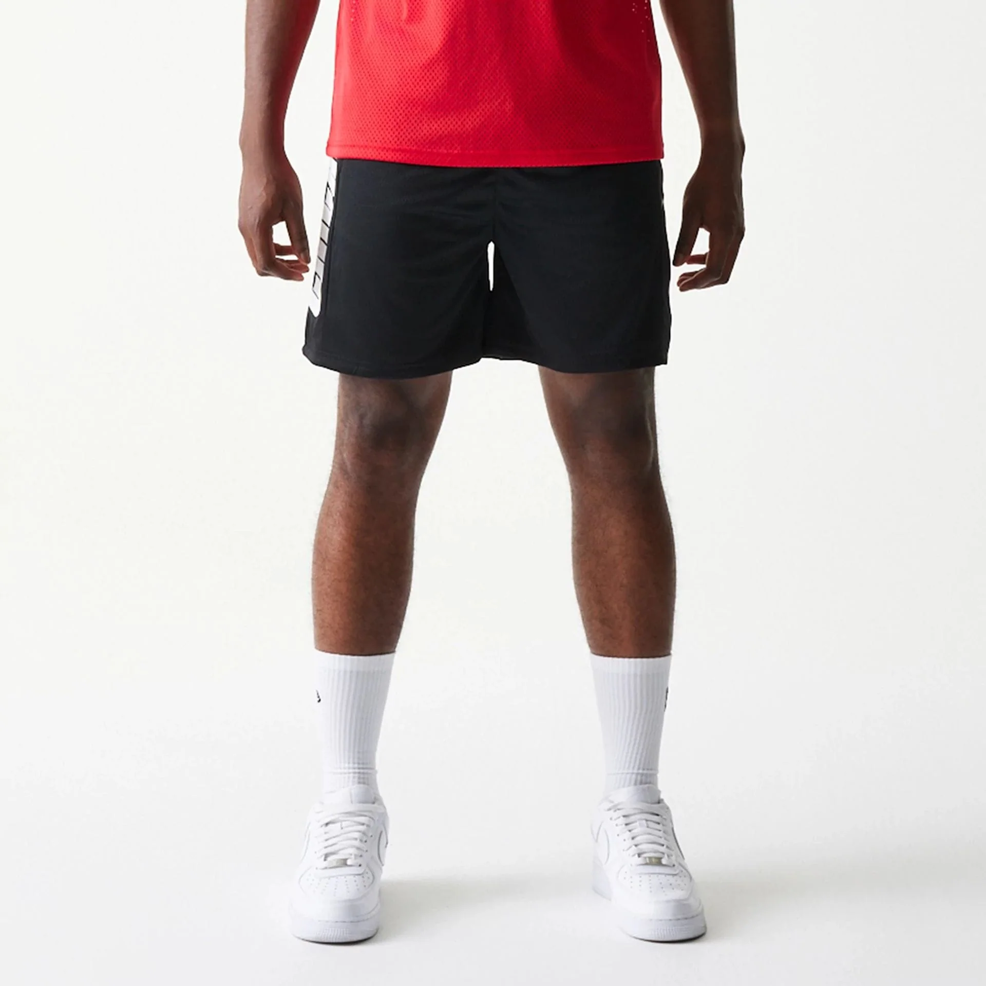 Chicago Bulls NBA Mesh Black Shorts - Image 3