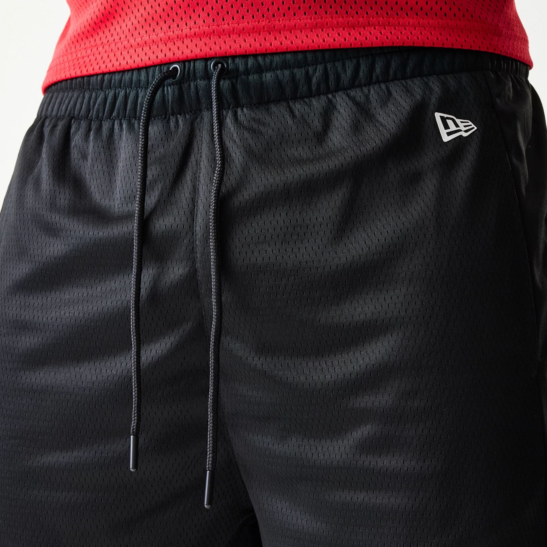 Chicago Bulls NBA Mesh Black Shorts - Image 5