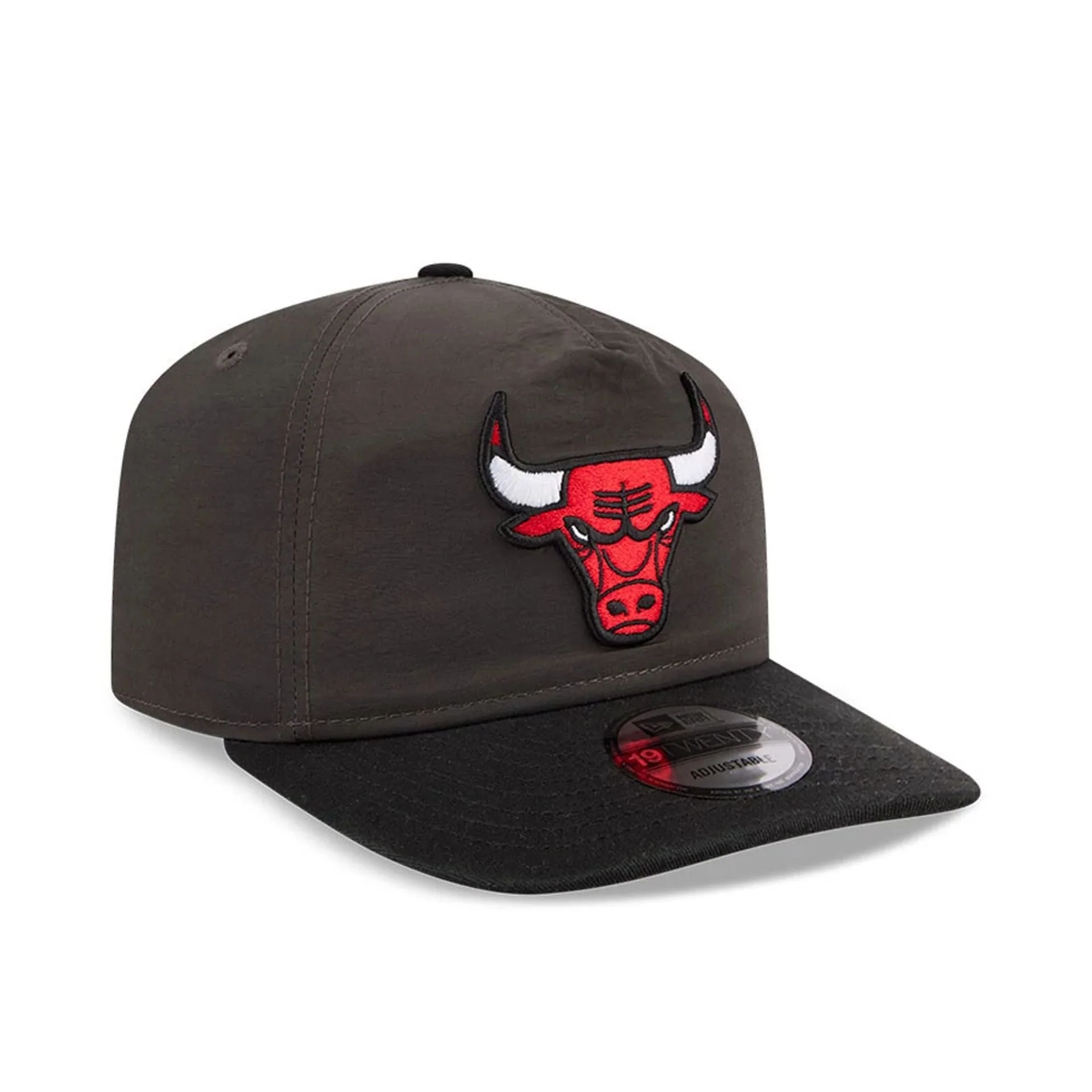 Chicago Bulls NBA Nylon Black 19TWENTY Adjustable Cap - Image 4